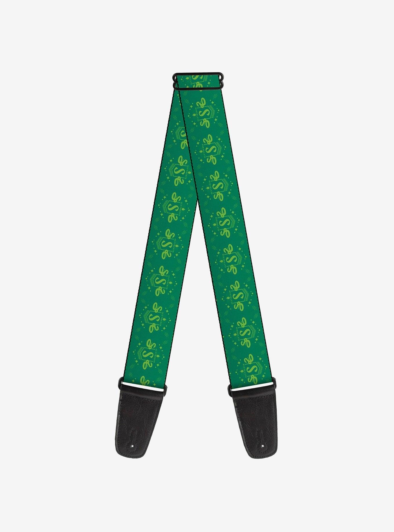 Harry Potter Slytherin House Pride Banner Guitar Strap, , hi-res
