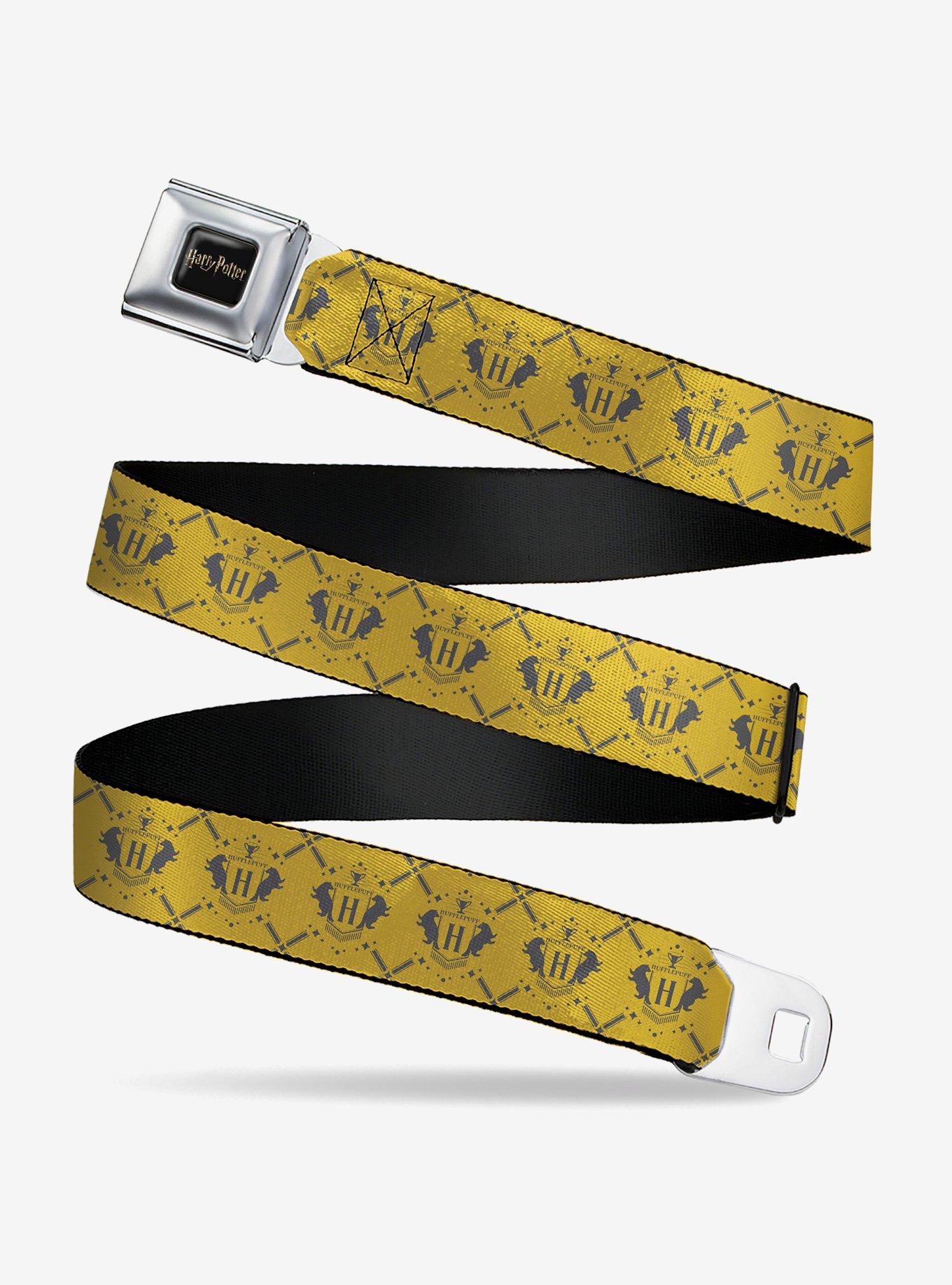 Harry Potter Hufflepuff House Pride Banner Seatbelt Buckle Belt, , hi-res