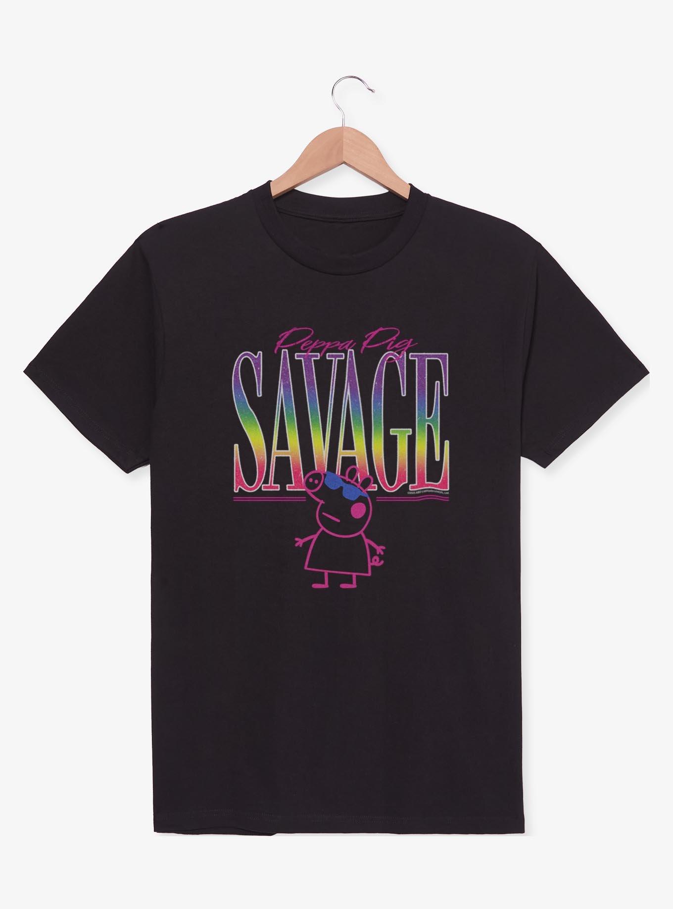 Peppa Pig Savage Rainbow Sunglasses T-Shirt, , hi-res