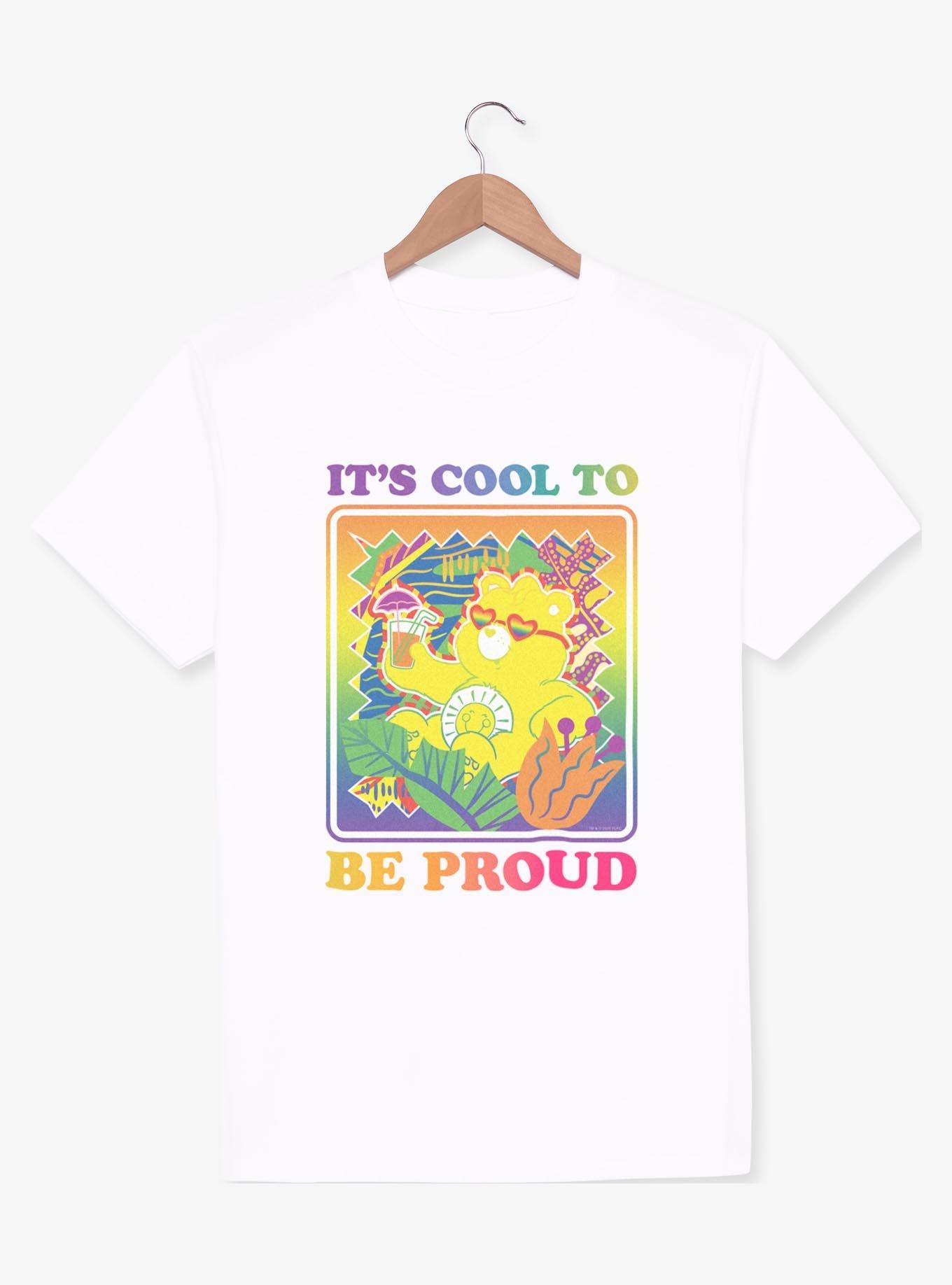 Care Bears Pastel Rainbow Plants Relaxing Funshine Bear T-Shirt, , hi-res
