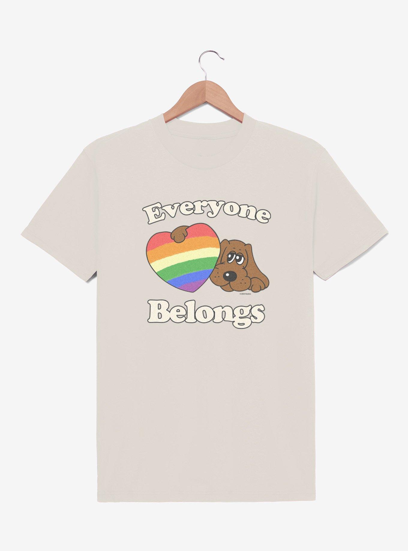 Pound Puppies Everyone Belongs Rainbow Heart T-Shirt, , hi-res