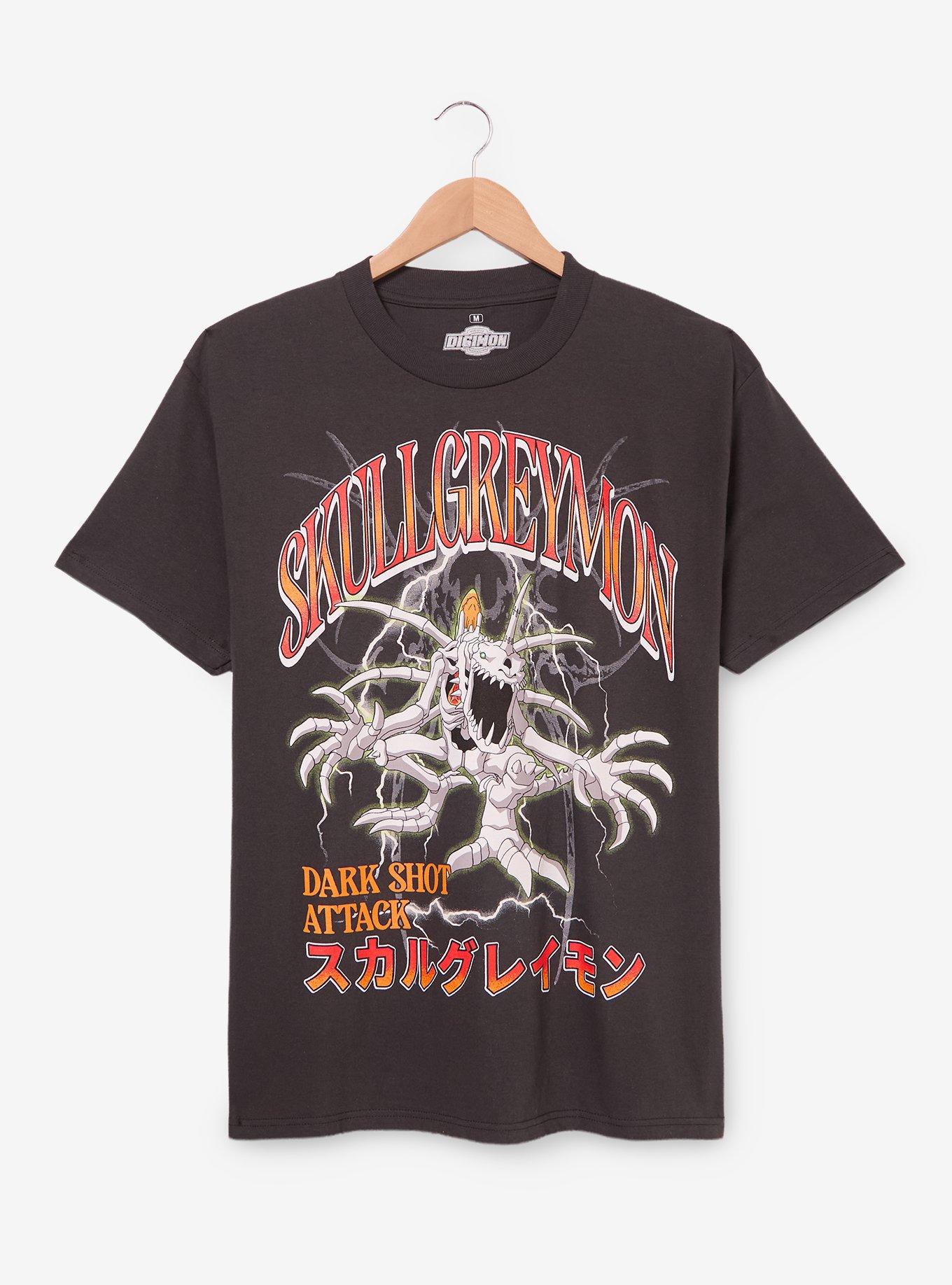 Digimon SkullGreymon Dark Shot Attack T-Shirt - BoxLunch Exclusive