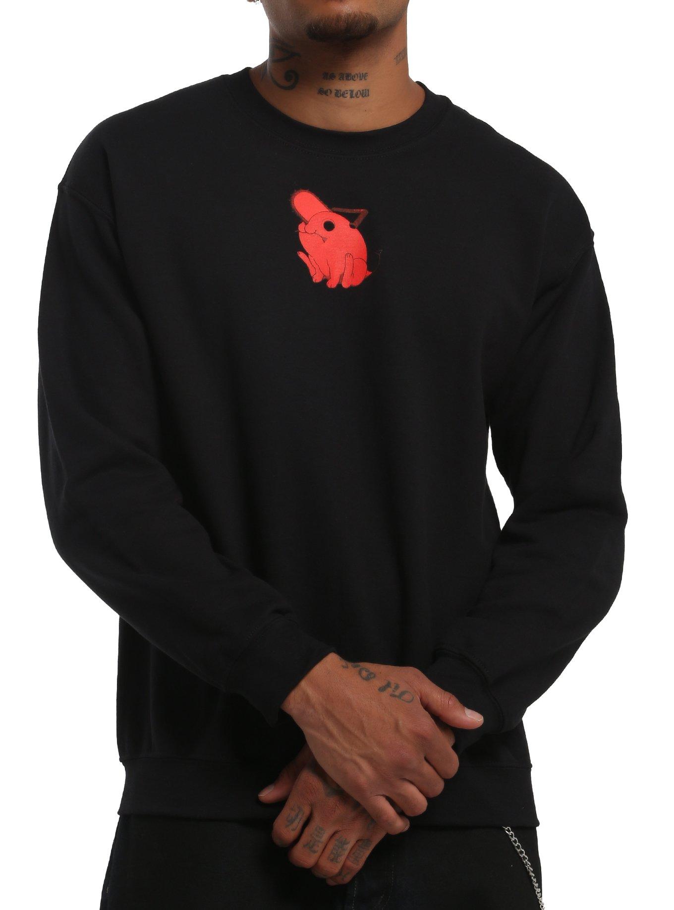 Chainsaw Man The Movie: Reze Arc Red Panels Sweatshirt