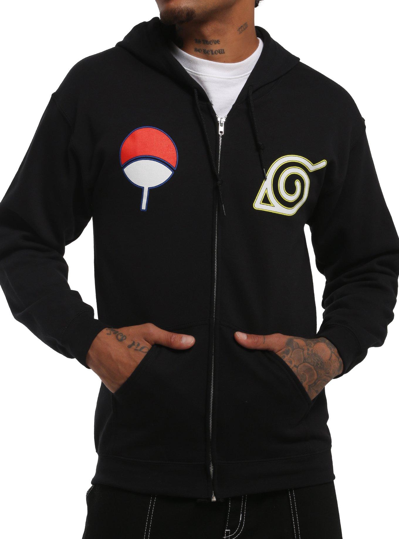 Naruto Shippuden Naruto Vs. Sasuke Hoodie