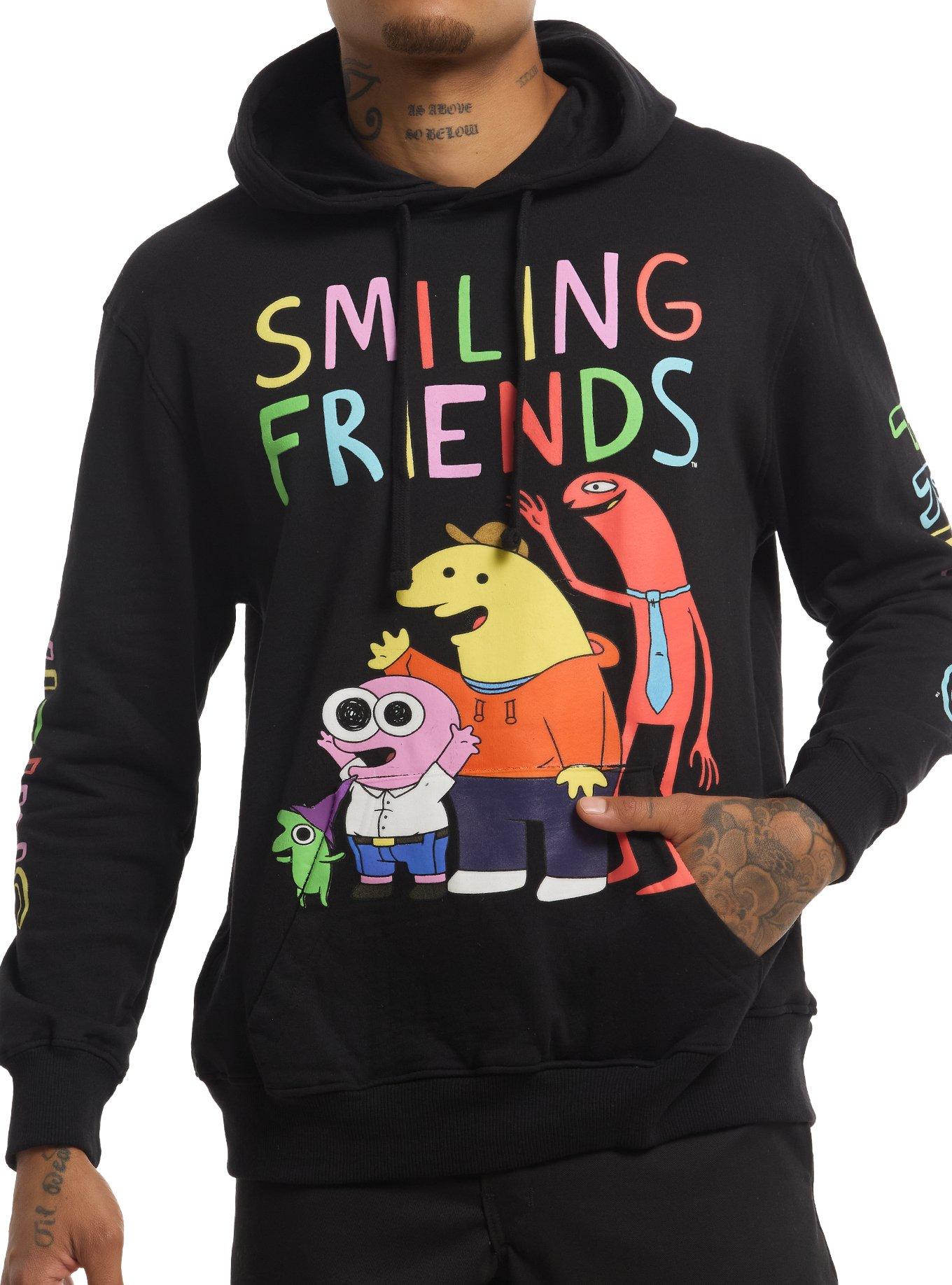 Smiling Friends Group Hoodie
