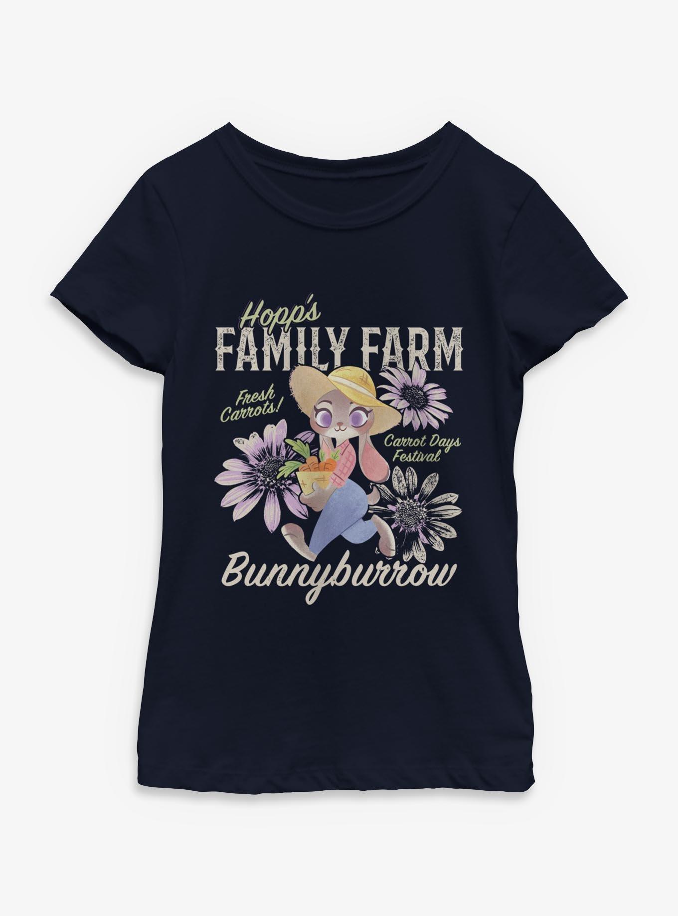 Disney Pixar Zootopia Family Farm Youth Girls T-Shirt, , hi-res