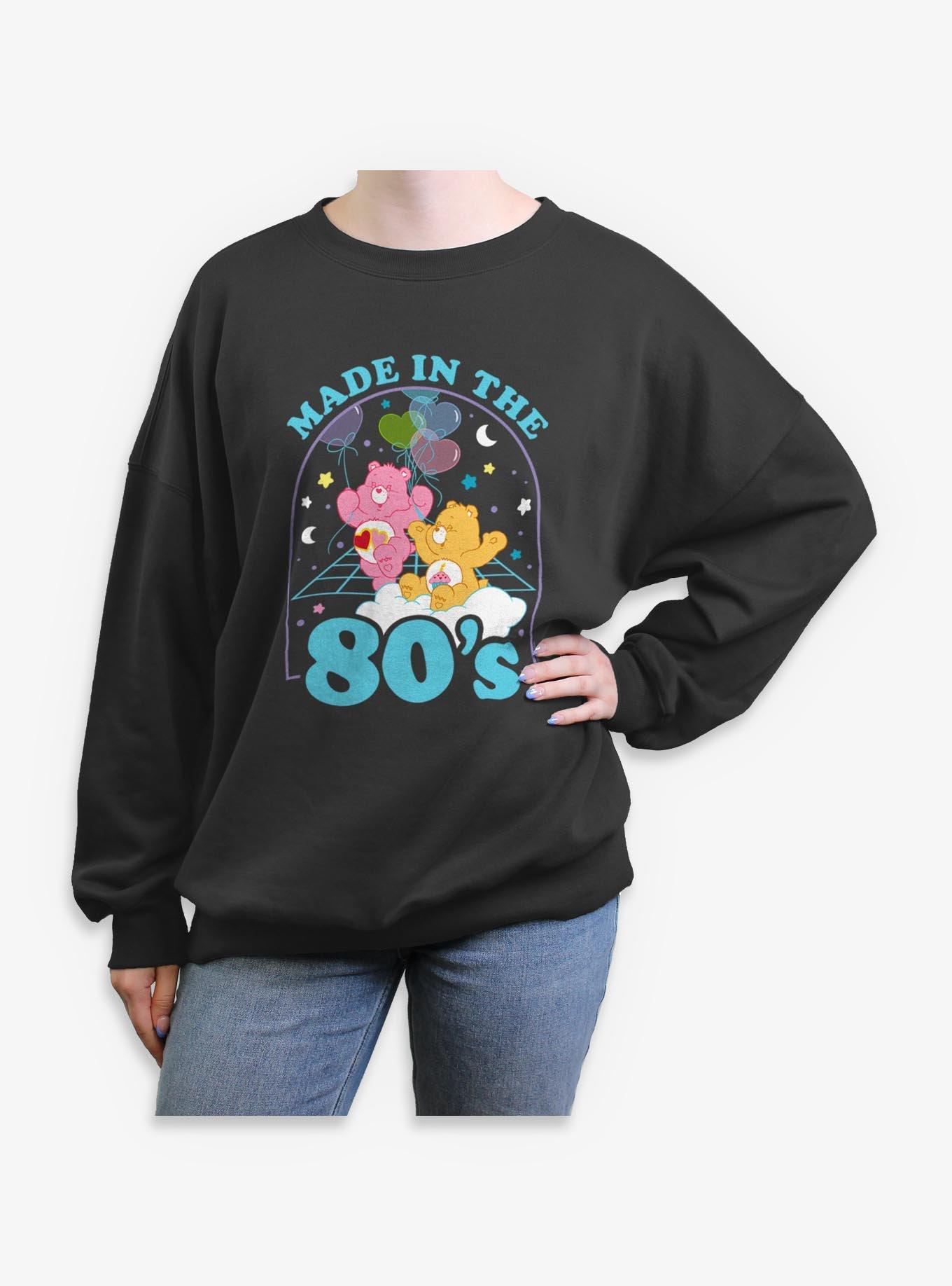 Care Bears Eighties Made Womens Oversized Sweatshirt