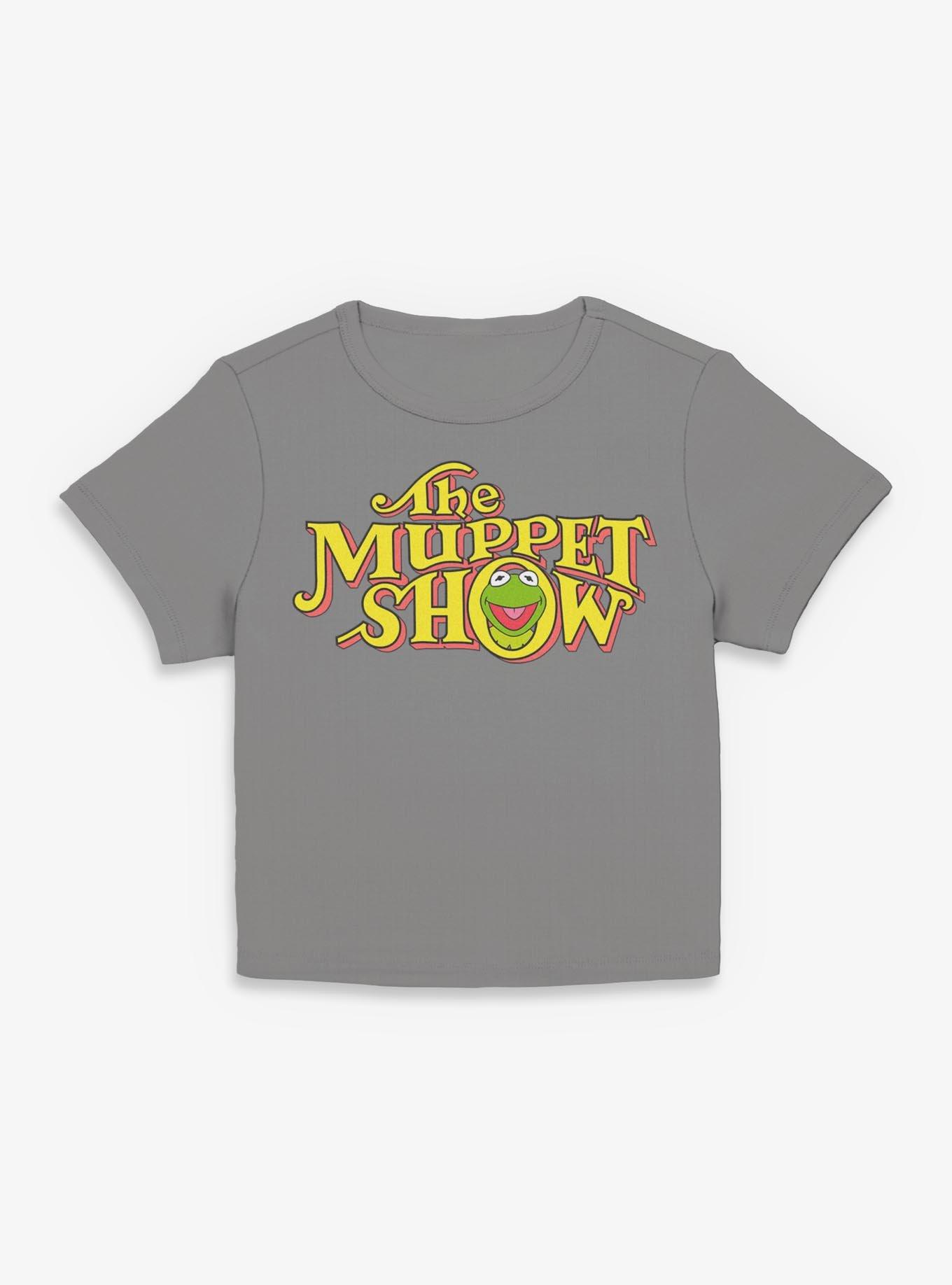 Disney The Muppet Show Simple Logo Womens Baby Tee, , hi-res