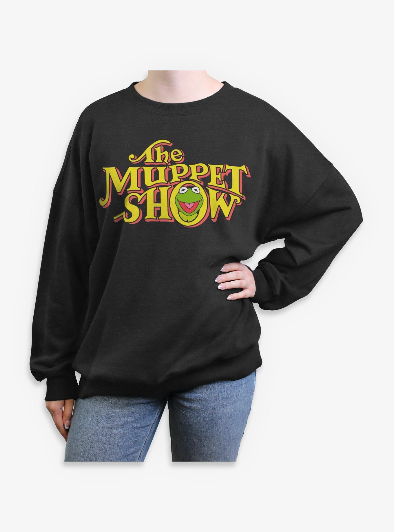 Disney The Muppet Show Simple Logo Womens Oversized Sweatshirt, , hi-res