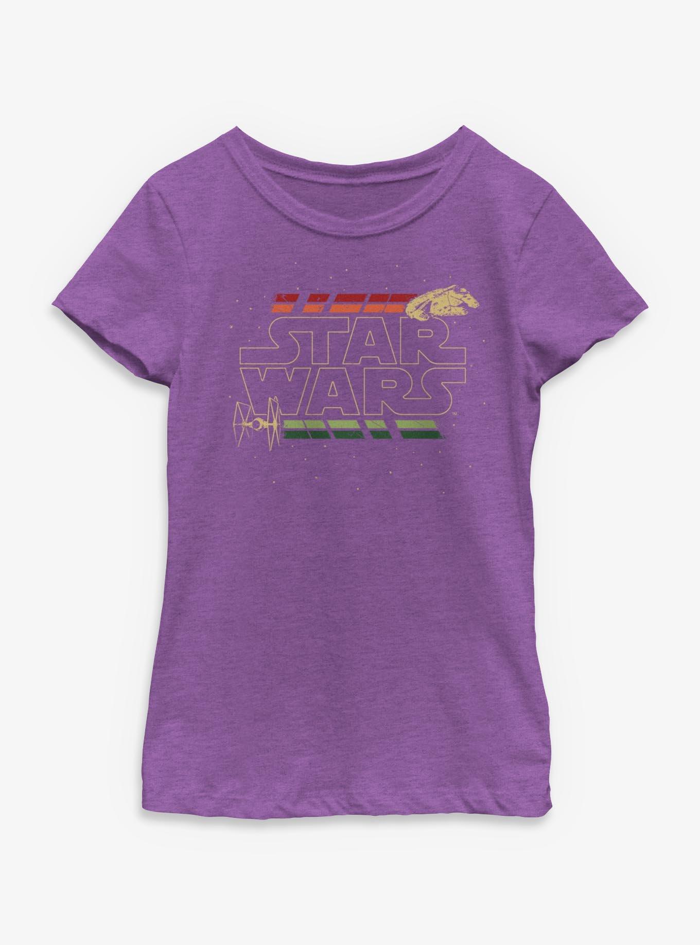 Disney Star Wars Retro Wars Youth Girls T-Shirt