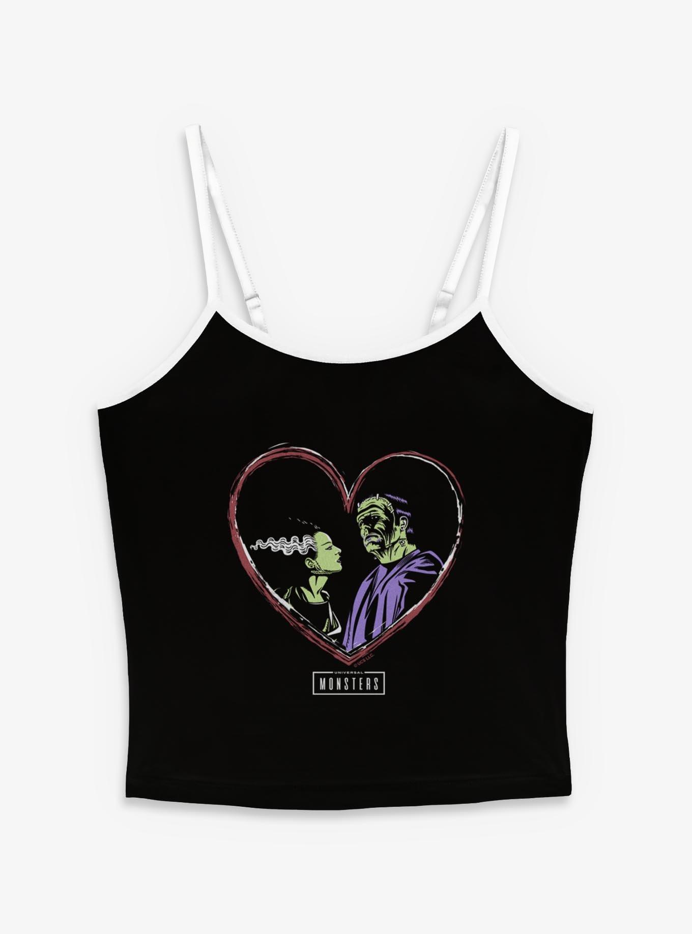 Universal Monsters Frankenstein & Bride Of Frankenstein Love Womens Cami, , hi-res