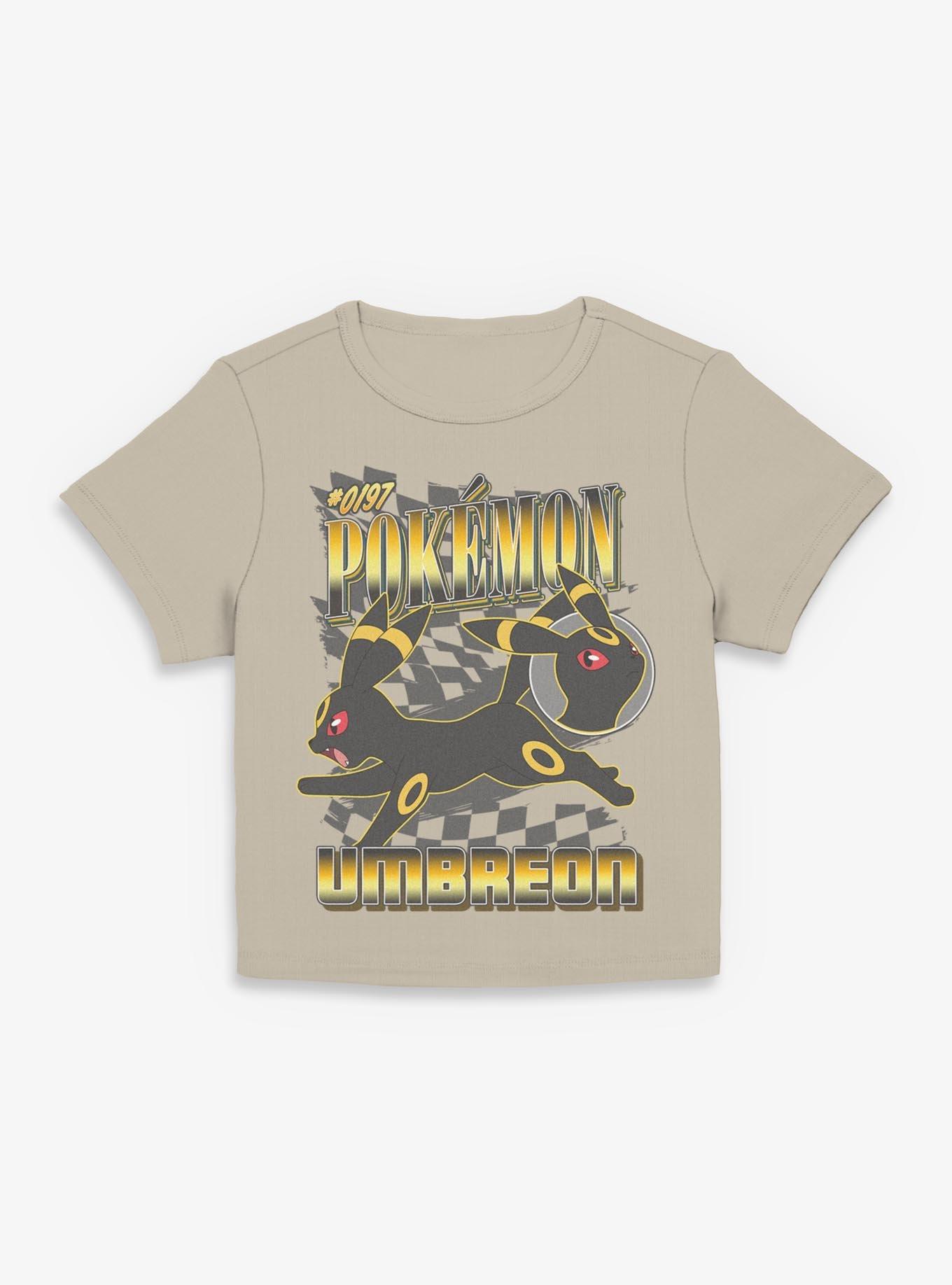 Pokemon Umbreon Check Womens Baby Tee, , hi-res