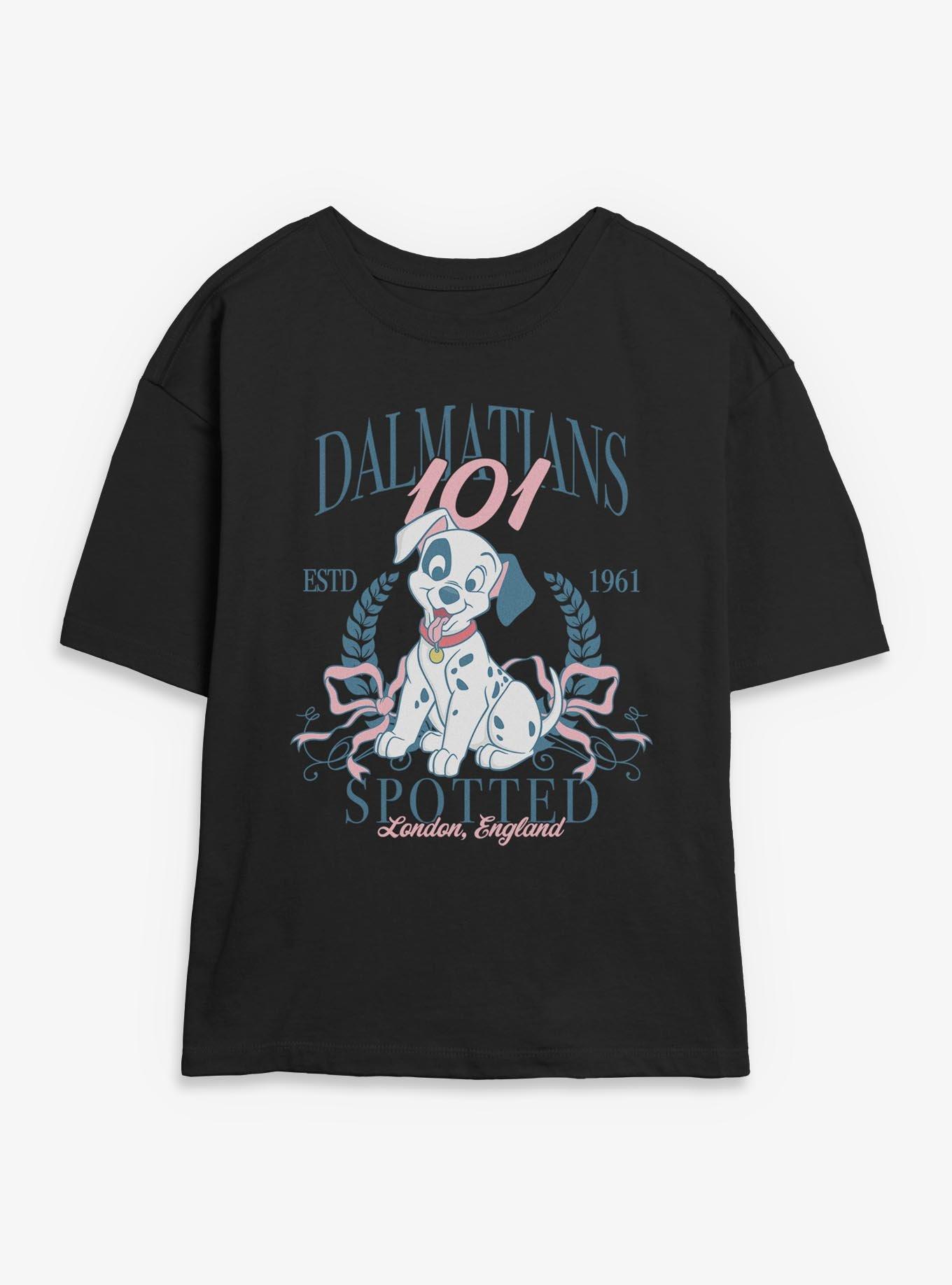 Disney 101 Dalmatians Puppy Prep Womens Skimmer Tee, , hi-res