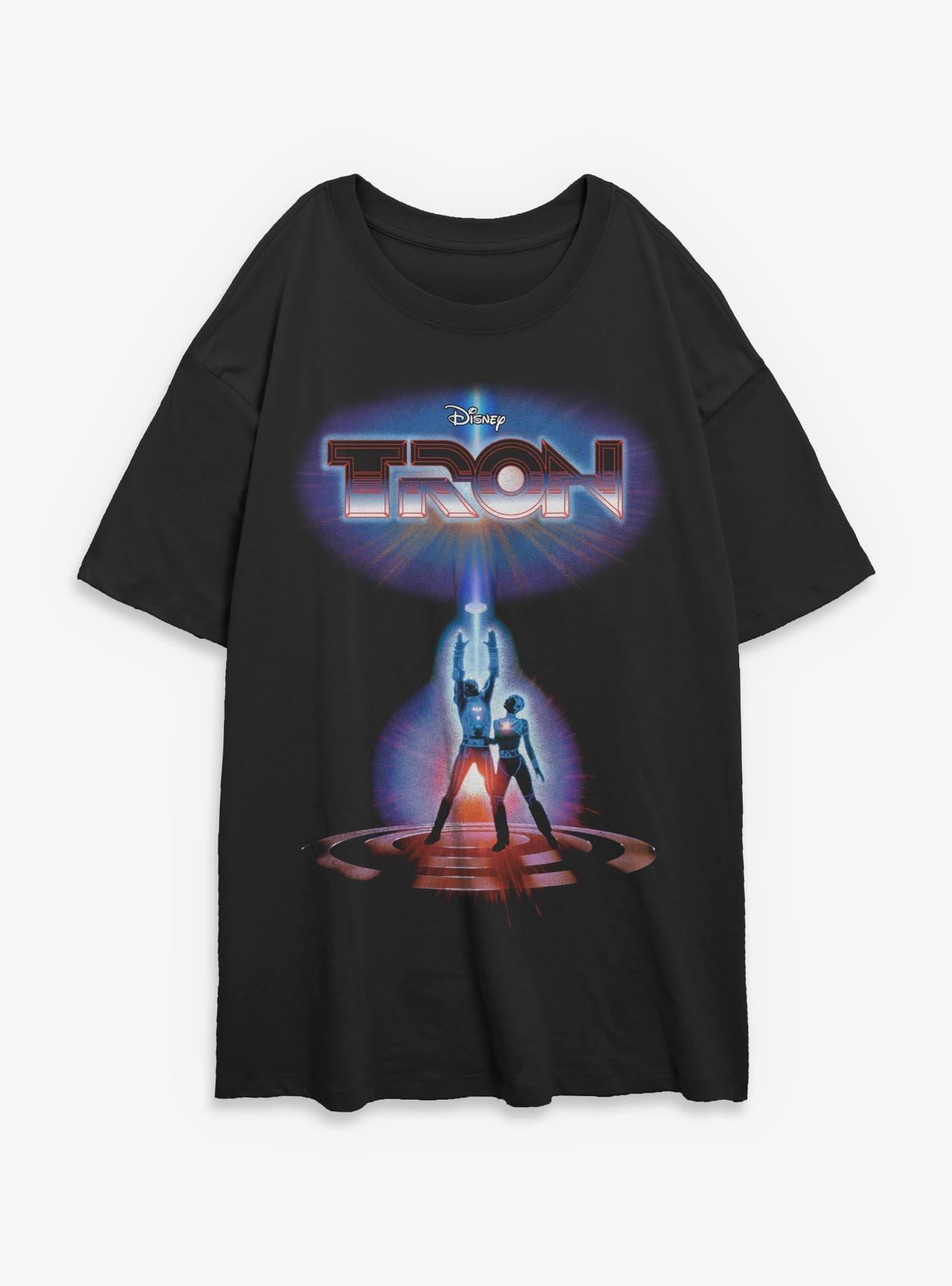 Tron Vintage Classic Womens Oversized T-Shirt, , hi-res