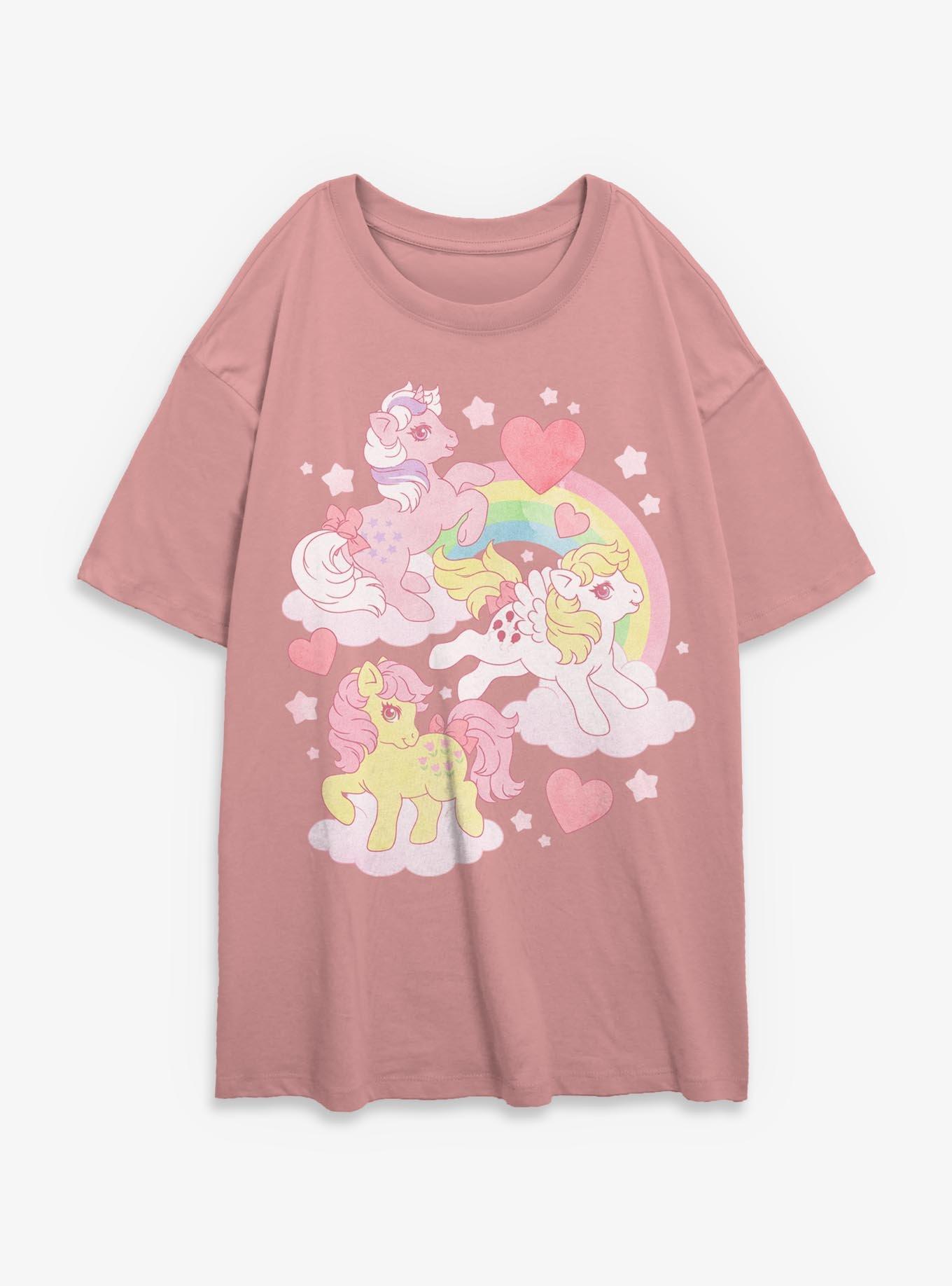 My Little Pony Pony Luv Womens Oversized T-Shirt, , hi-res