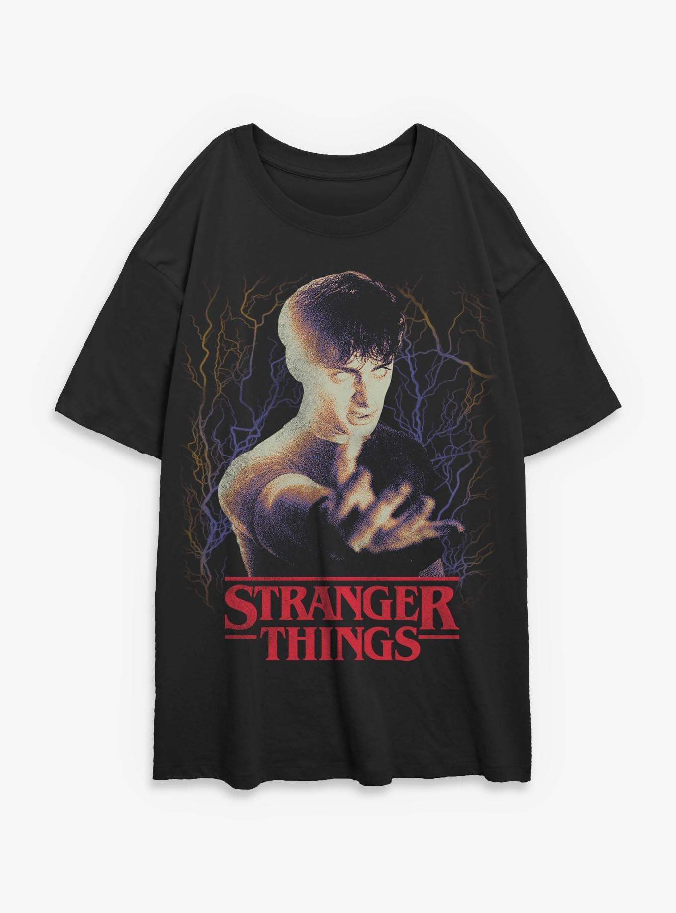 Stranger Things Will Epic Powers Womens Oversized T-Shirt, , hi-res
