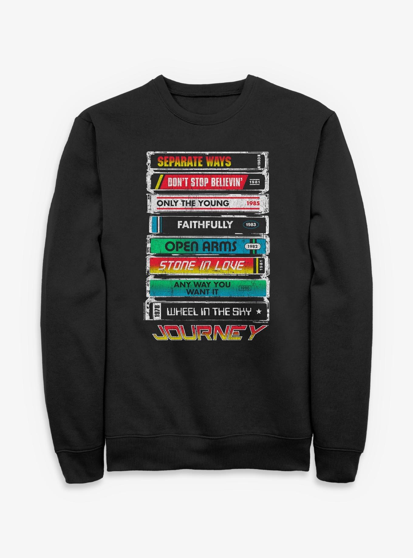 Journey Tape Deck Hits Sweatshirt, , hi-res