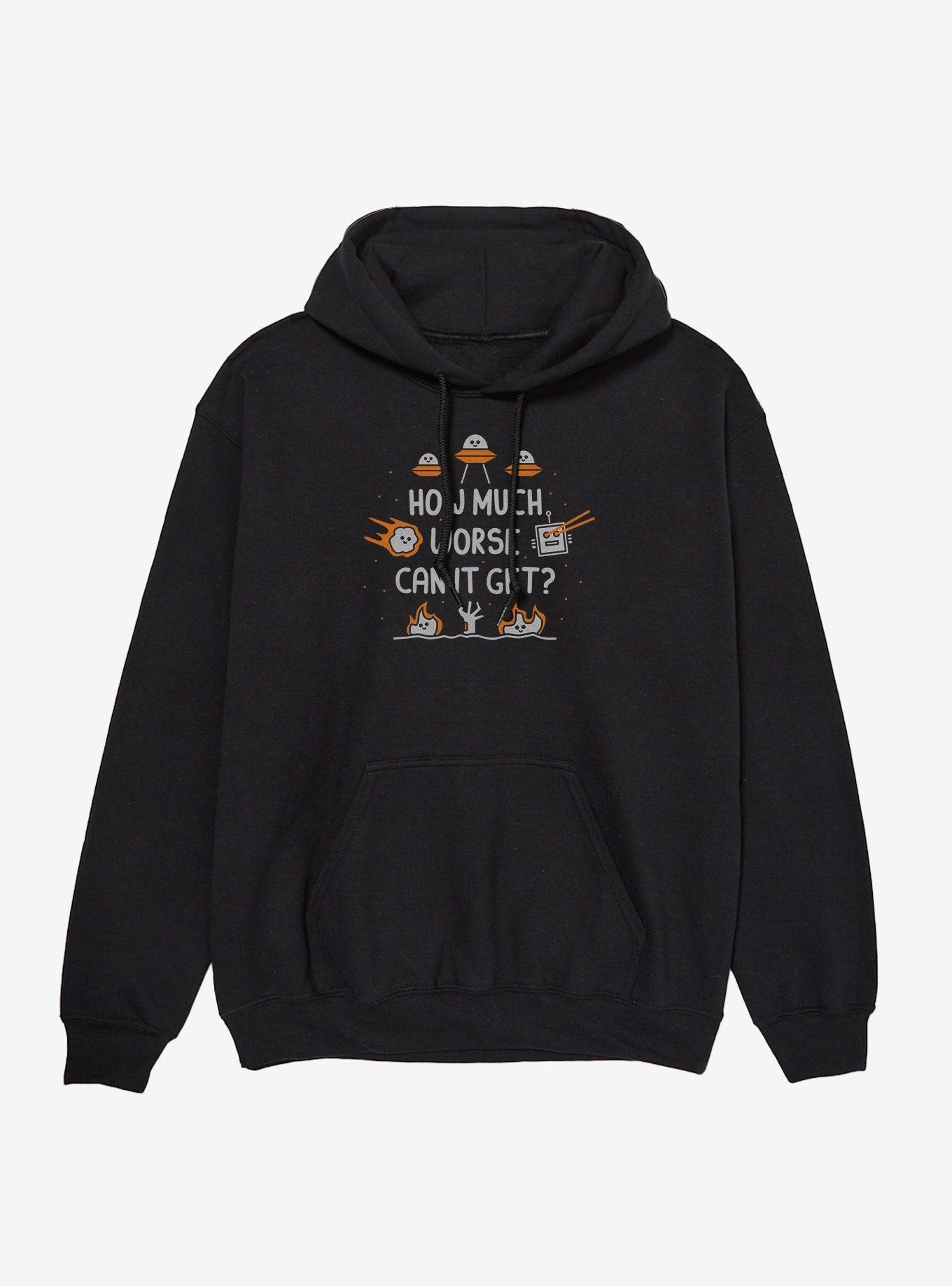 How Much Worse Can It Get Hoodie, , hi-res