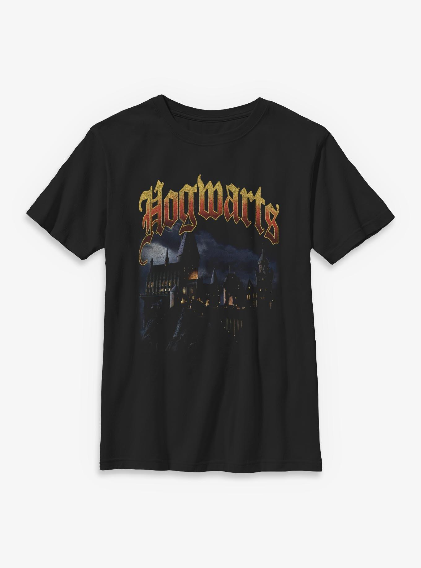 Harry Potter? Hogwarts Castle At Night Youth T-Shirt, , hi-res