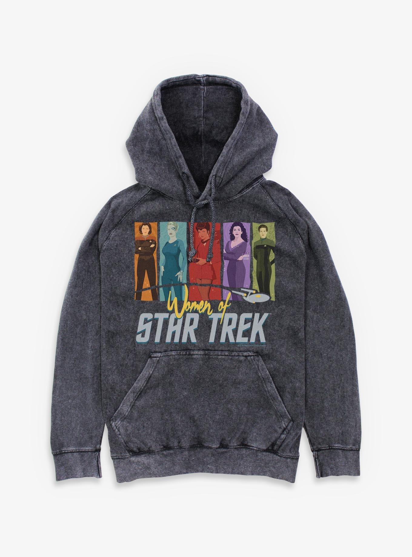Star Trek Women Of Trek Mineral Wash Hoodie, , hi-res