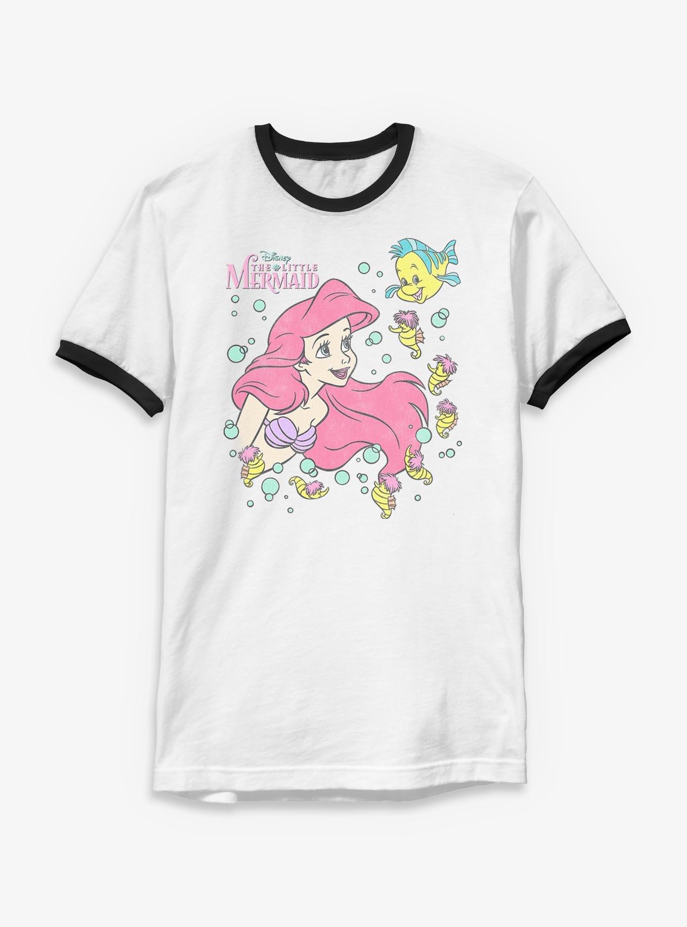 Disney The Little Mermaid Ariel N Friends Ringer T-Shirt, , hi-res
