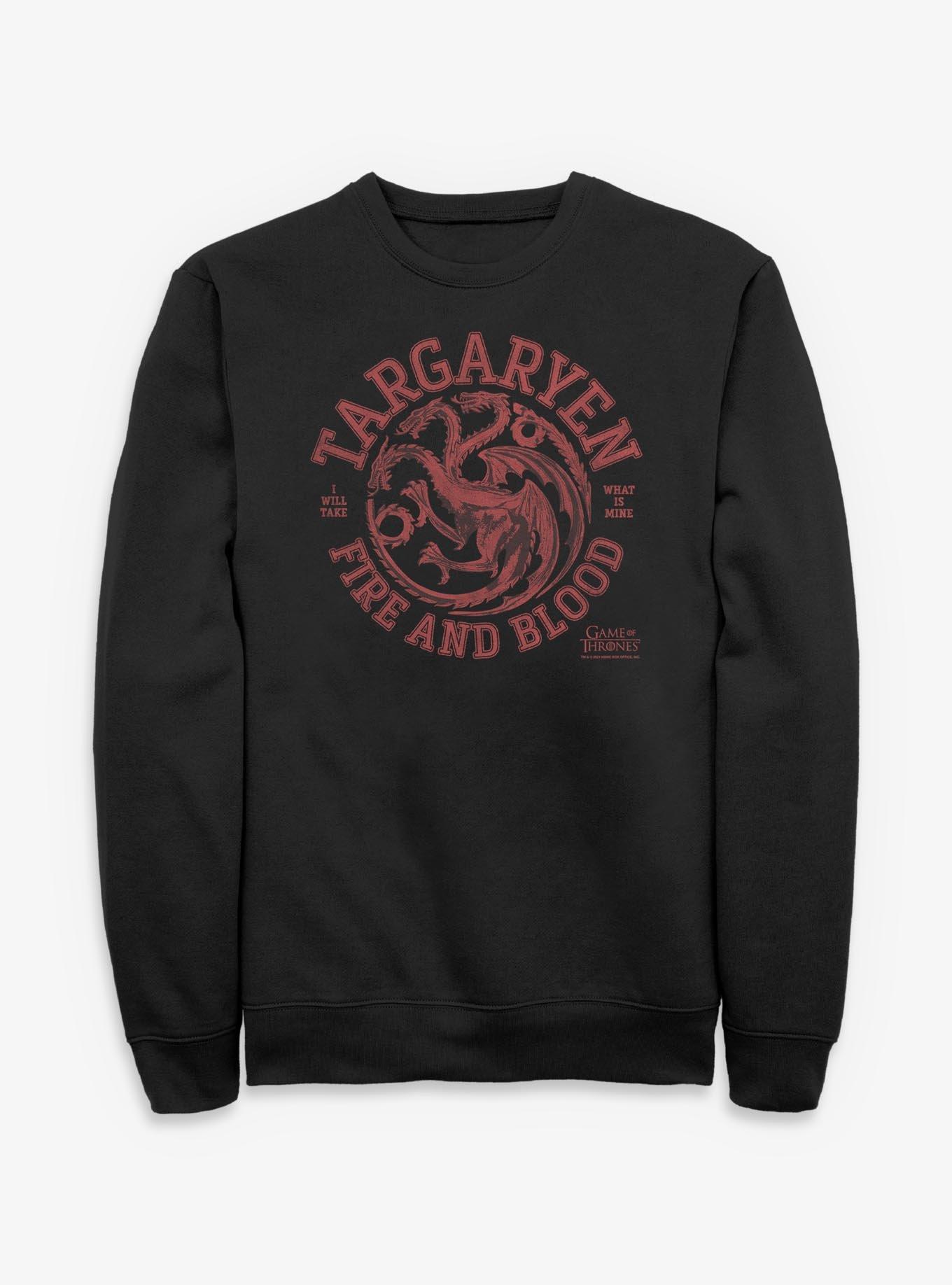 Game Of Thrones Collegiate Targaryen Sweatshirt, , hi-res