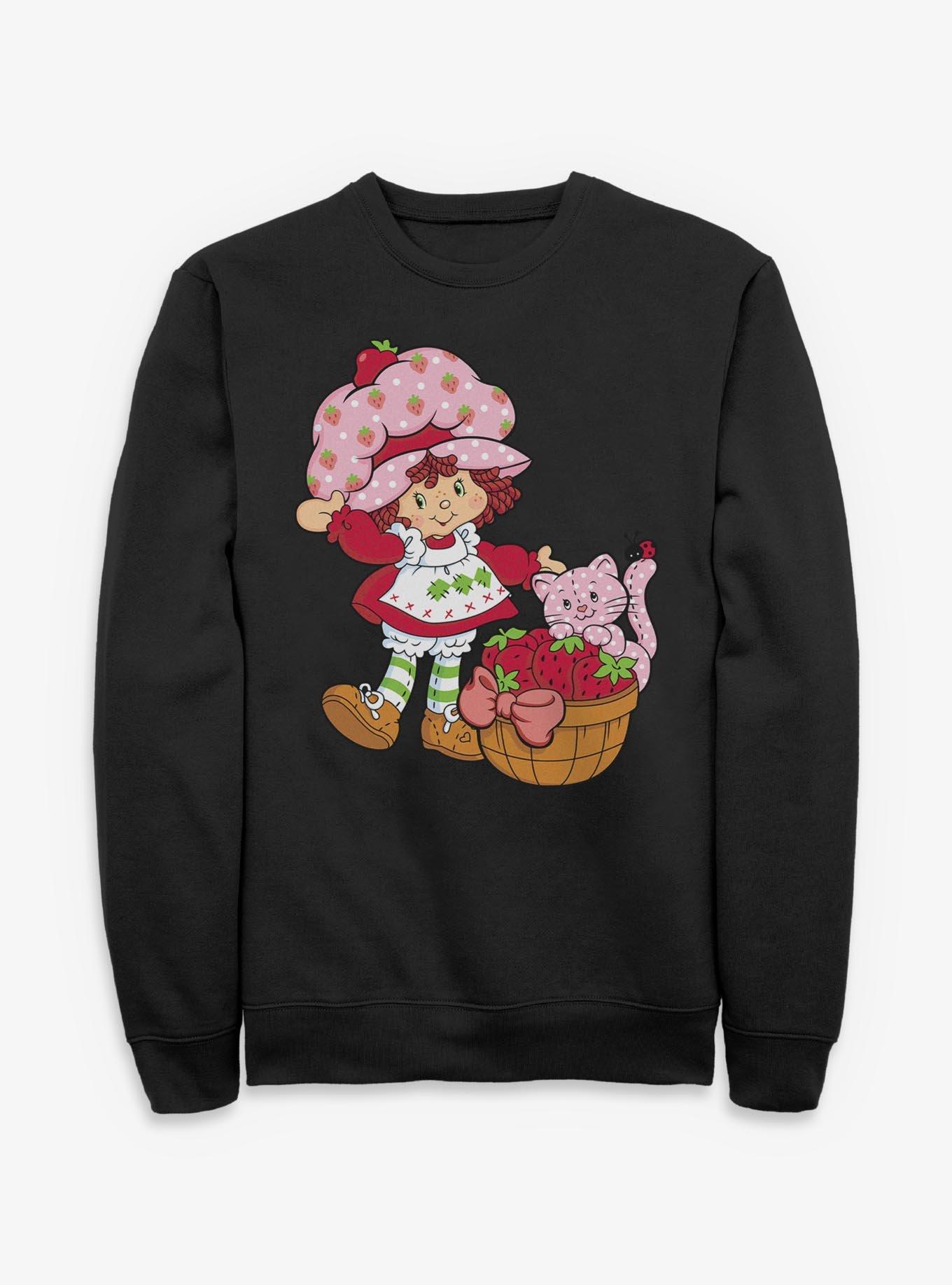 Strawberry Shortcake Custard Basket Sweatshirt, , hi-res