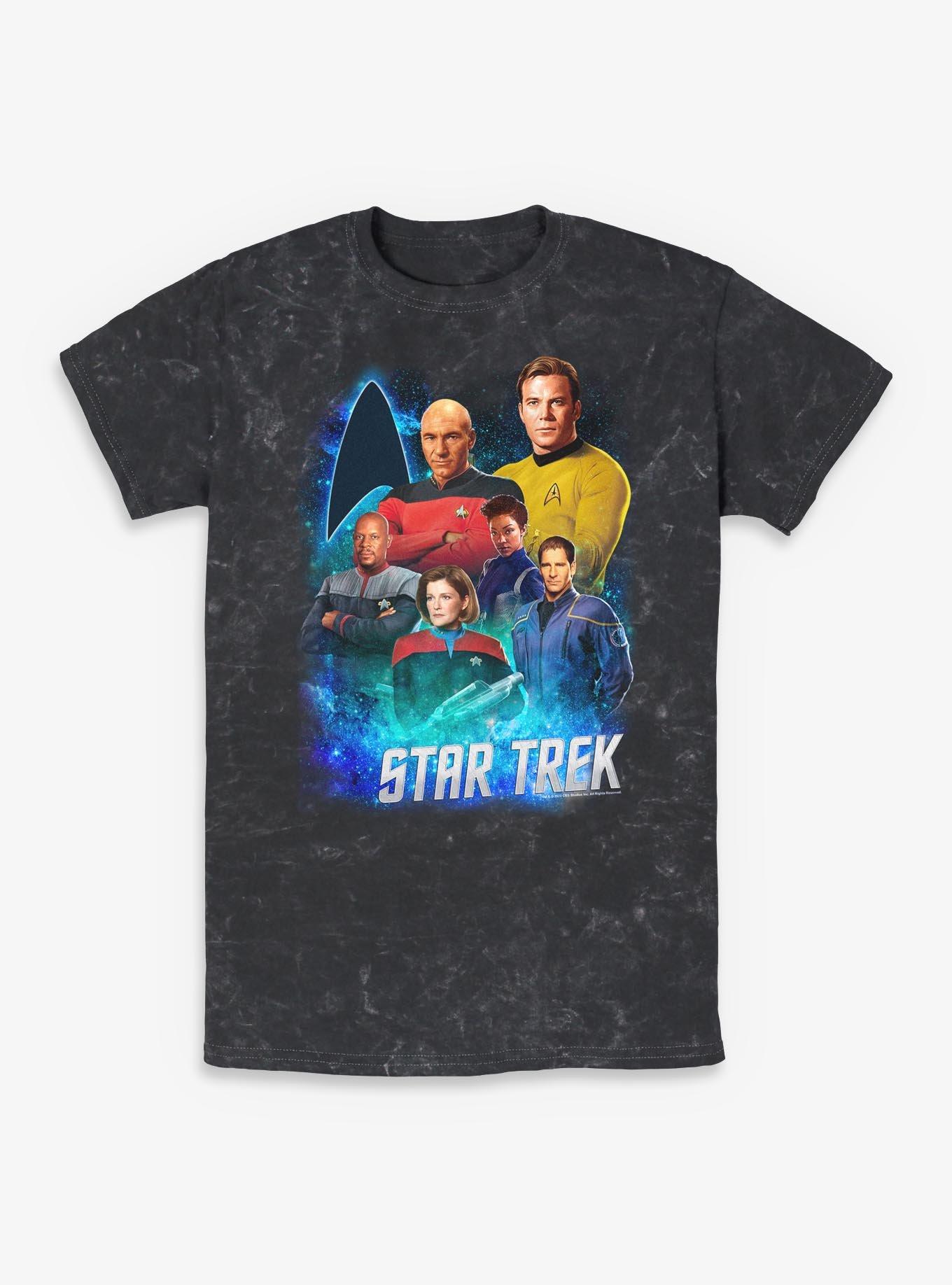 Star Trek Legendary Captains Mineral Wash T-Shirt, , hi-res
