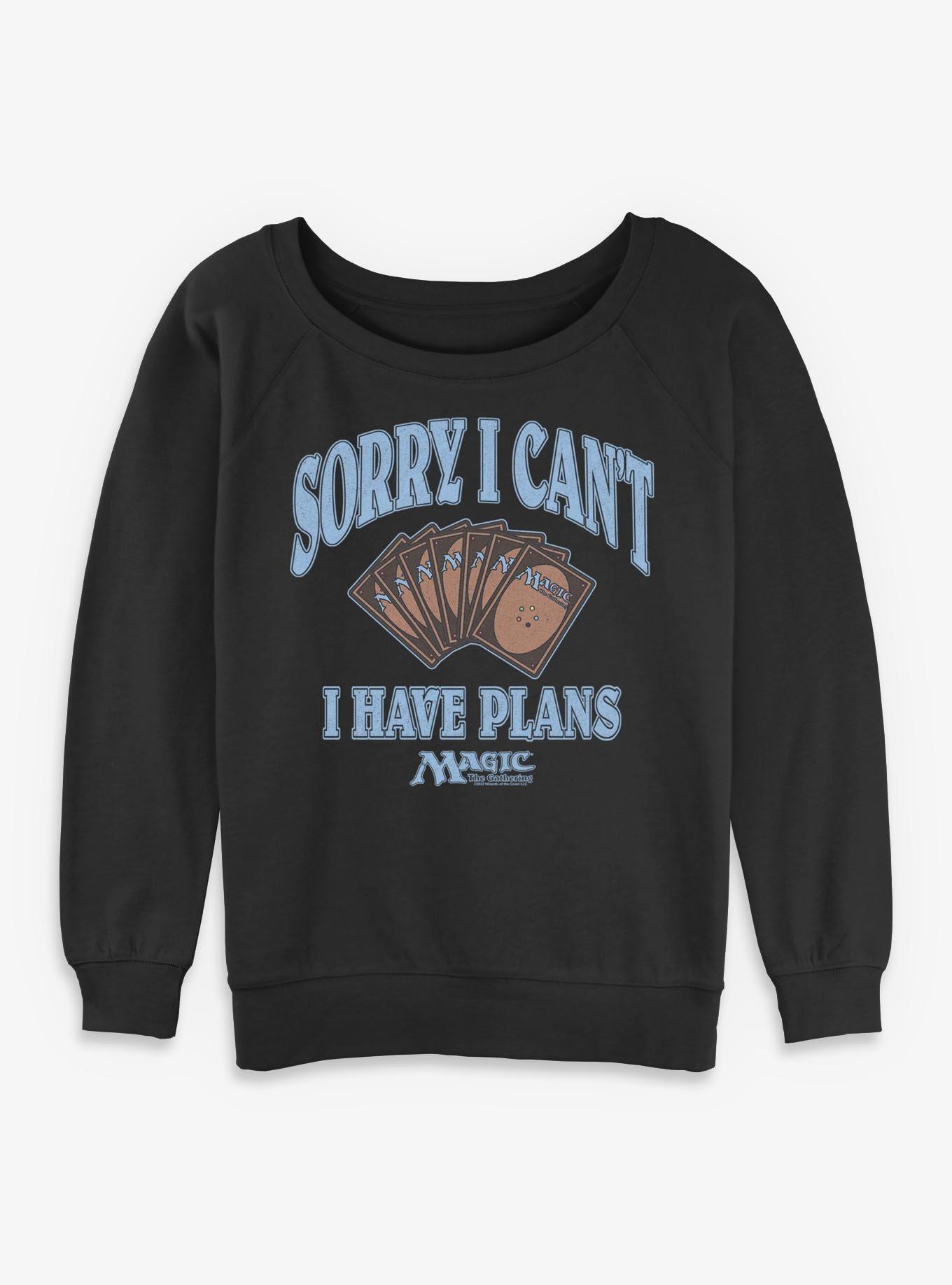 Magic The Gathering I've Got Plans Womens Slouchy Sweatshirt, , hi-res