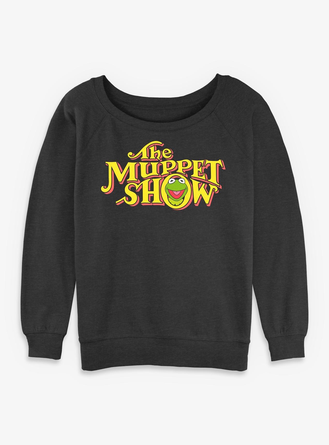 Disney The Muppet Show Simple Logo Womens Slouchy Sweatshirt, , hi-res
