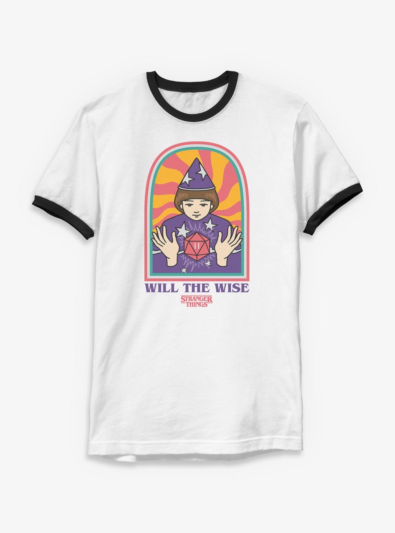 Stranger Things St Wise Will Ringer T-Shirt, , hi-res