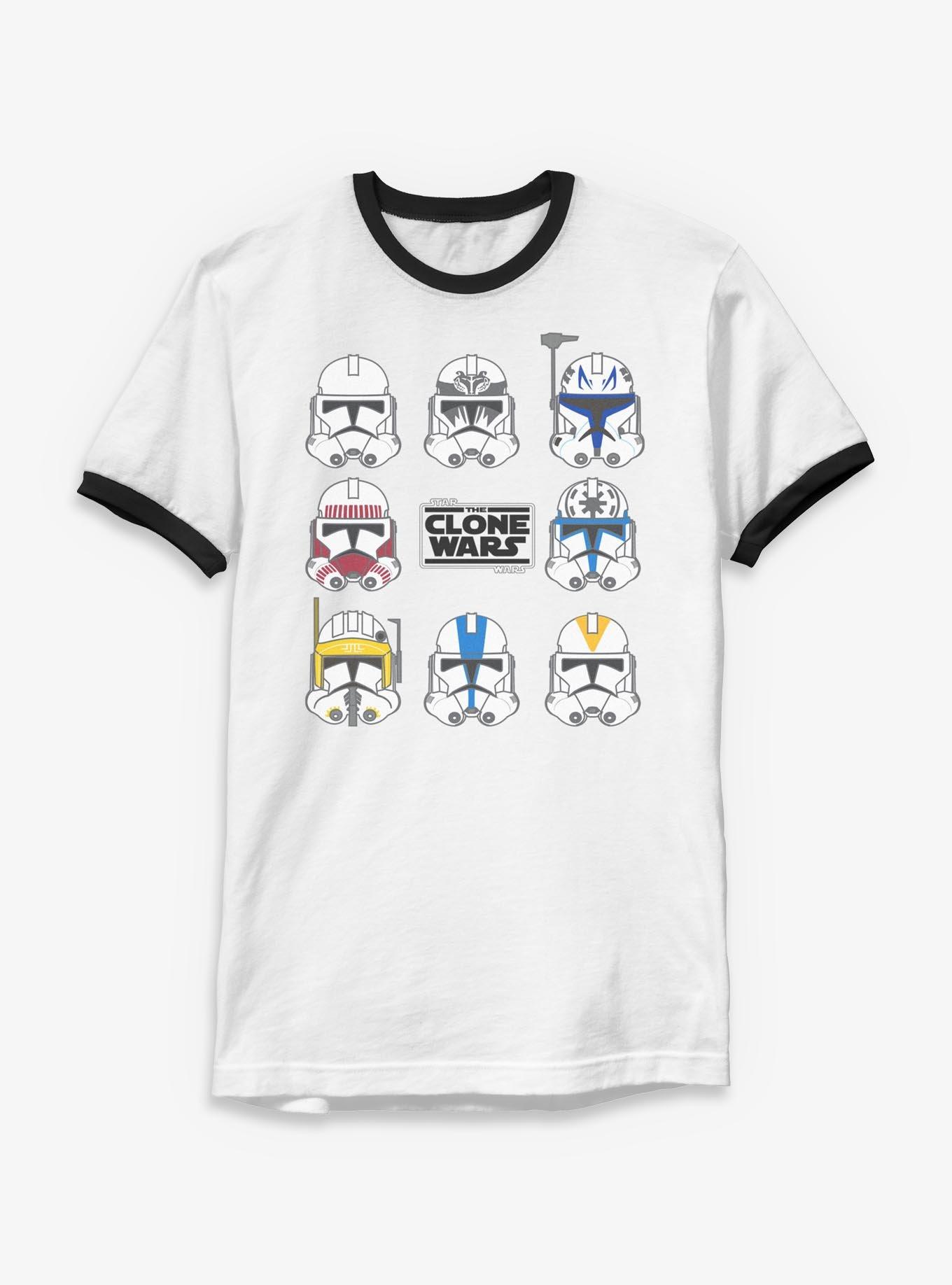 Disney Star Wars Clone Wars 8 Ringer T-Shirt, , hi-res