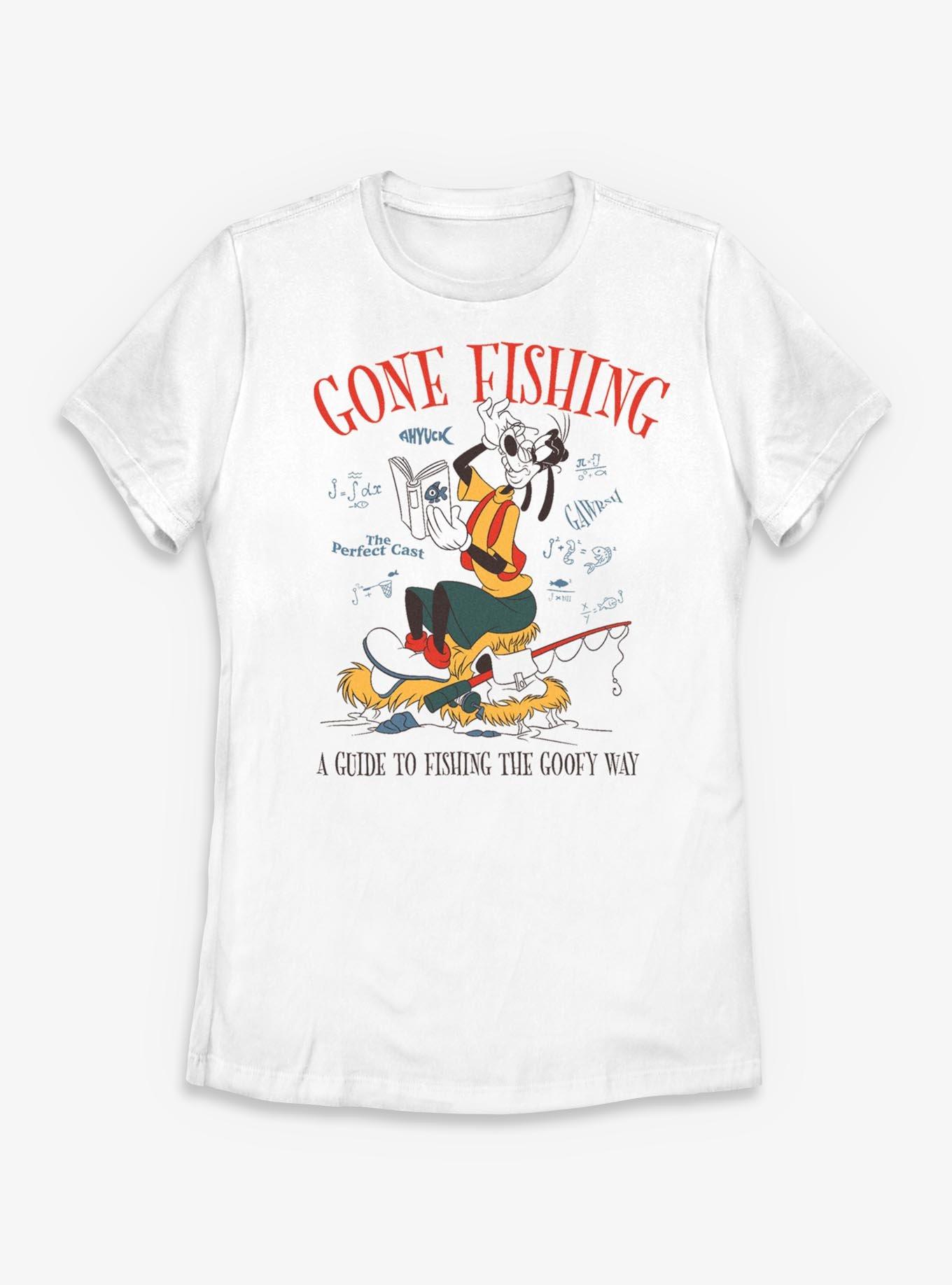 Disney Goofy  Gone Fishing Womens T-Shirt, , hi-res