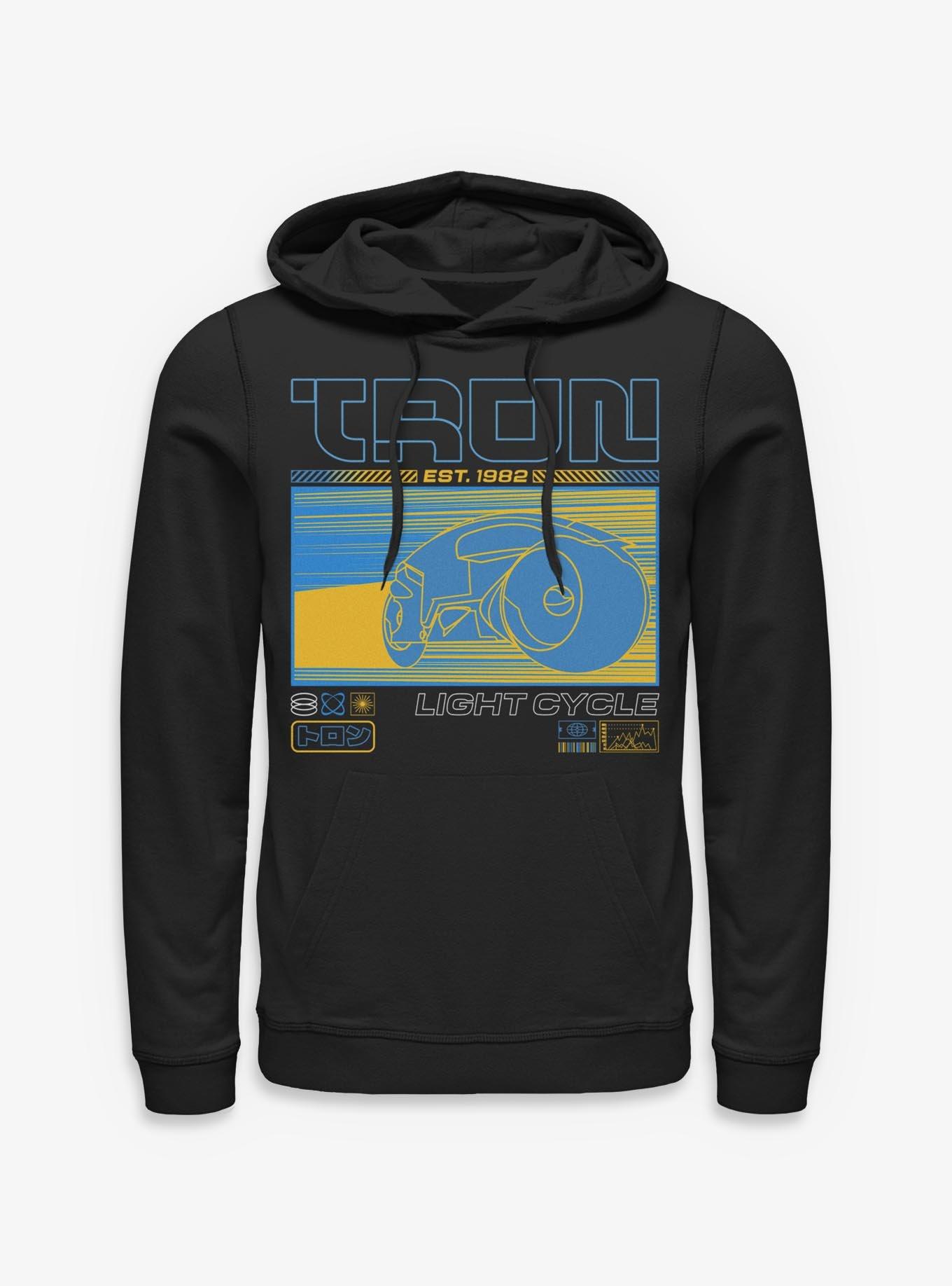 Tron Light Cycle Futuristic Hoodie, , hi-res
