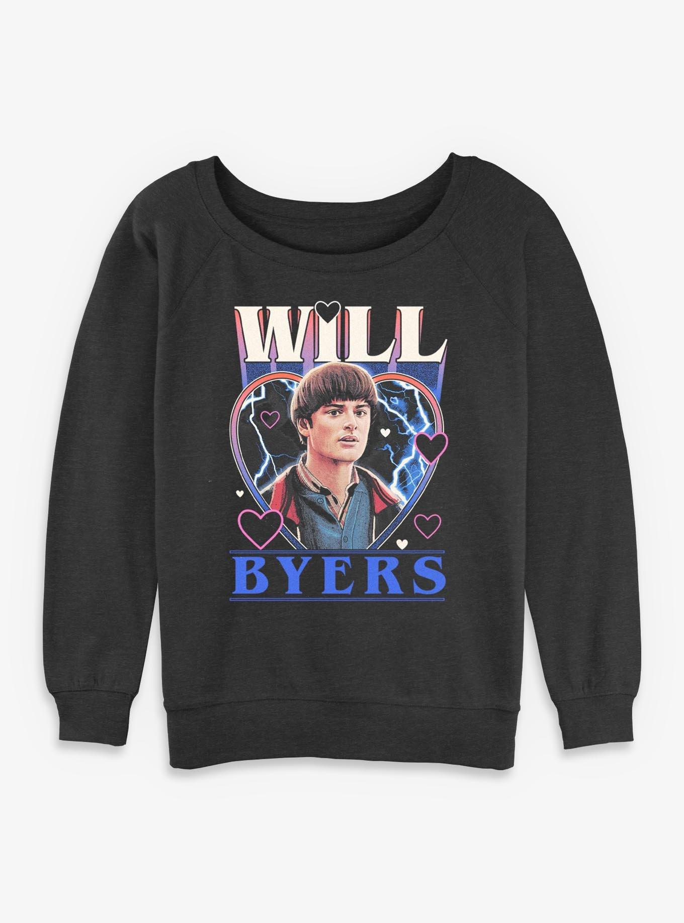 Stranger Things Willy Foreally Womens Slouchy Sweatshirt