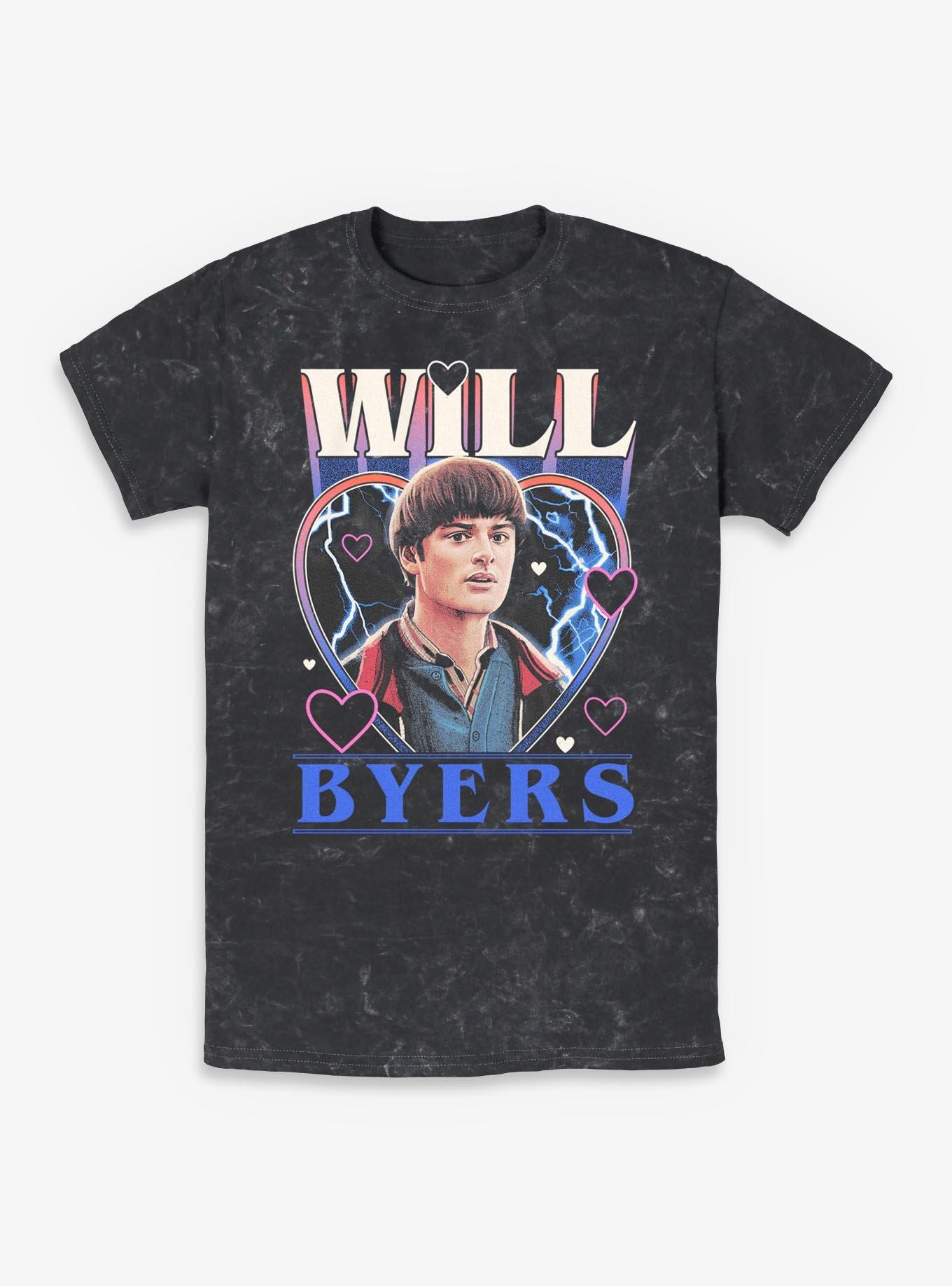 Stranger Things Willy Foreally Mineral Wash T-Shirt, , hi-res