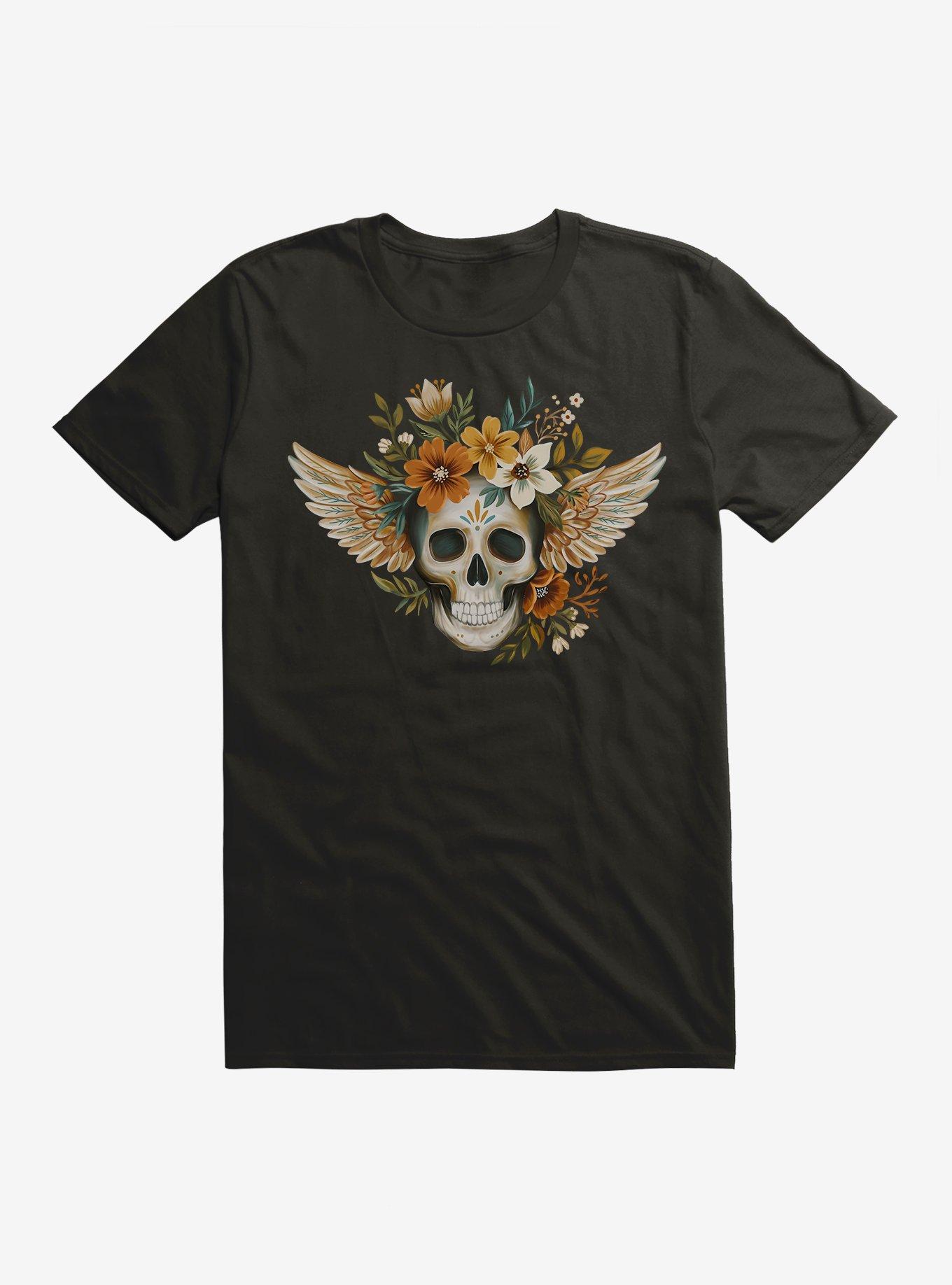 Cosmic Skull Garden T-Shirt, , hi-res