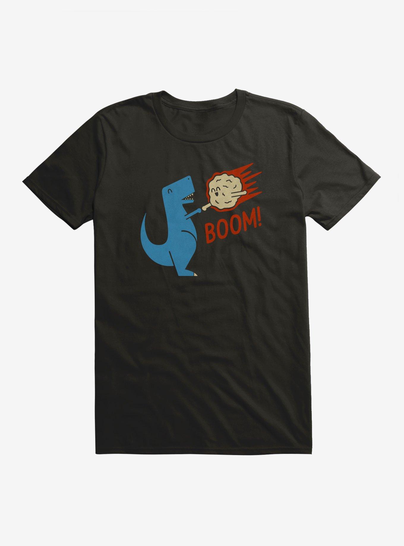 Boom Fist Bump Dinosaur Meteorite T-Shirt, , hi-res
