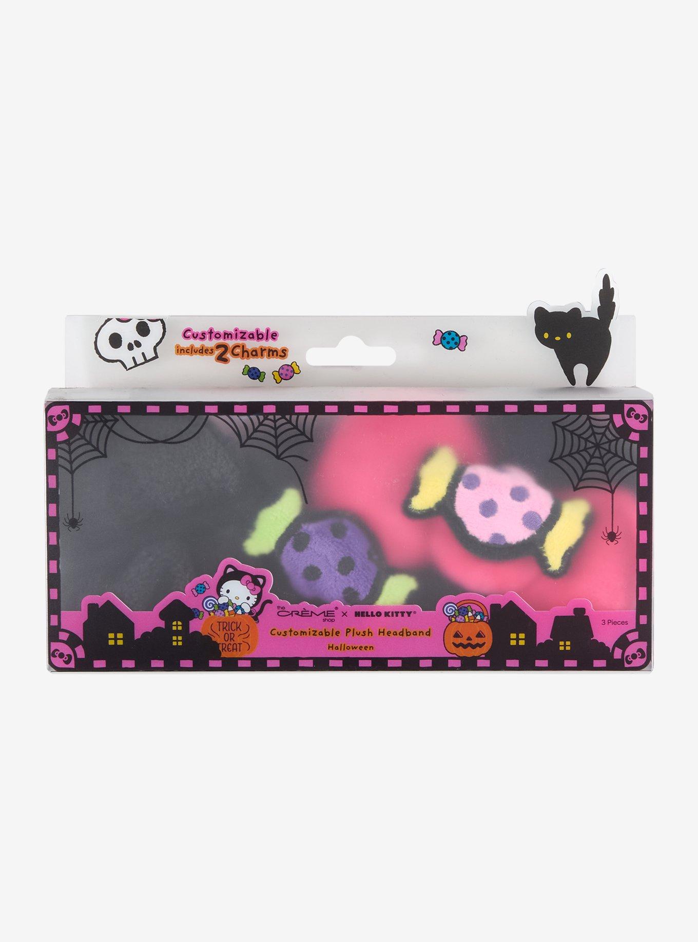 The Cr&egrave;me Shop Hello Kitty Halloween Black & Pink Spa Headband, , hi-res