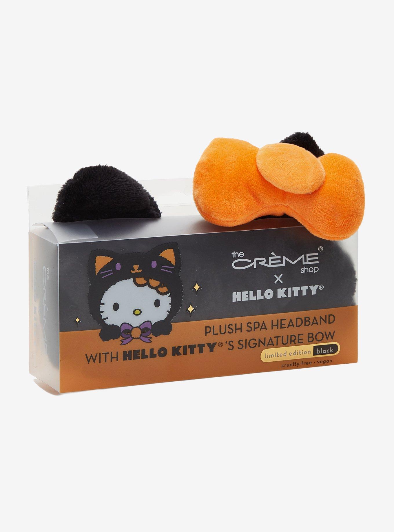 The Cr&egrave;me Shop Hello Kitty Halloween Black Cat Spa Headband, , hi-res