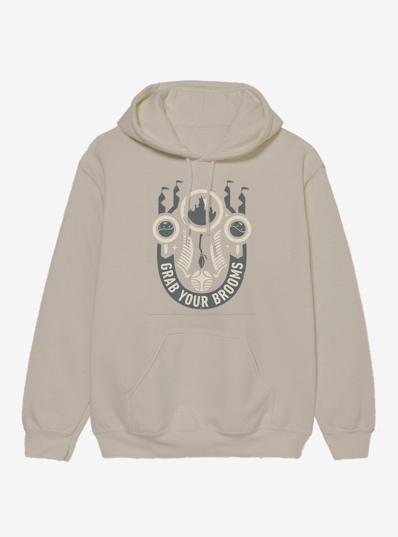 Harry Potter Grab Your Brooms Hoodie, , hi-res