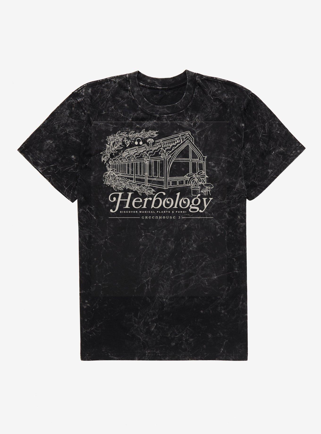 Harry Potter Herbology Greenhouse 3 Mineral Wash T-Shirt, , hi-res