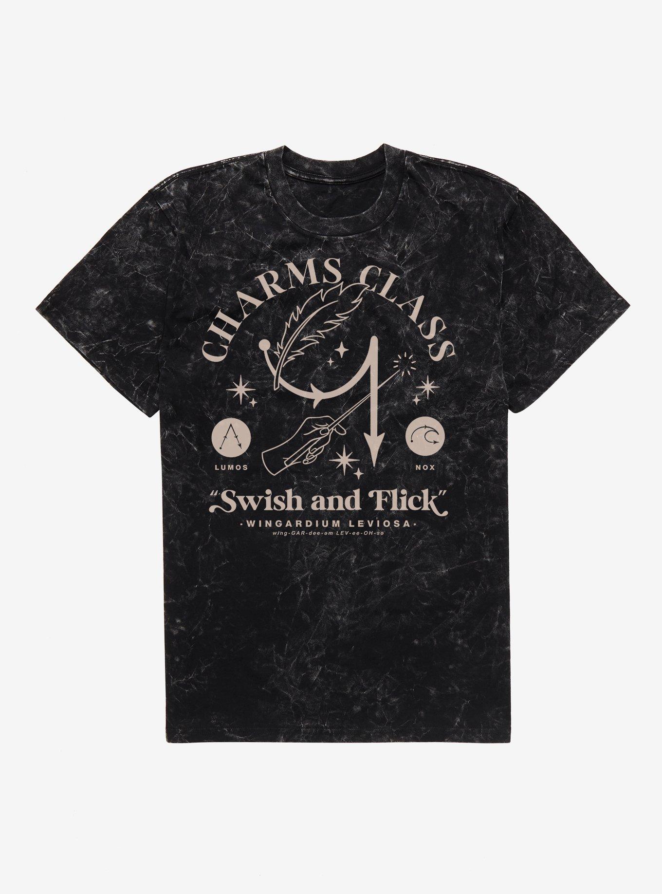 Harry Potter Swish And Flick Mineral Wash T-Shirt, , hi-res