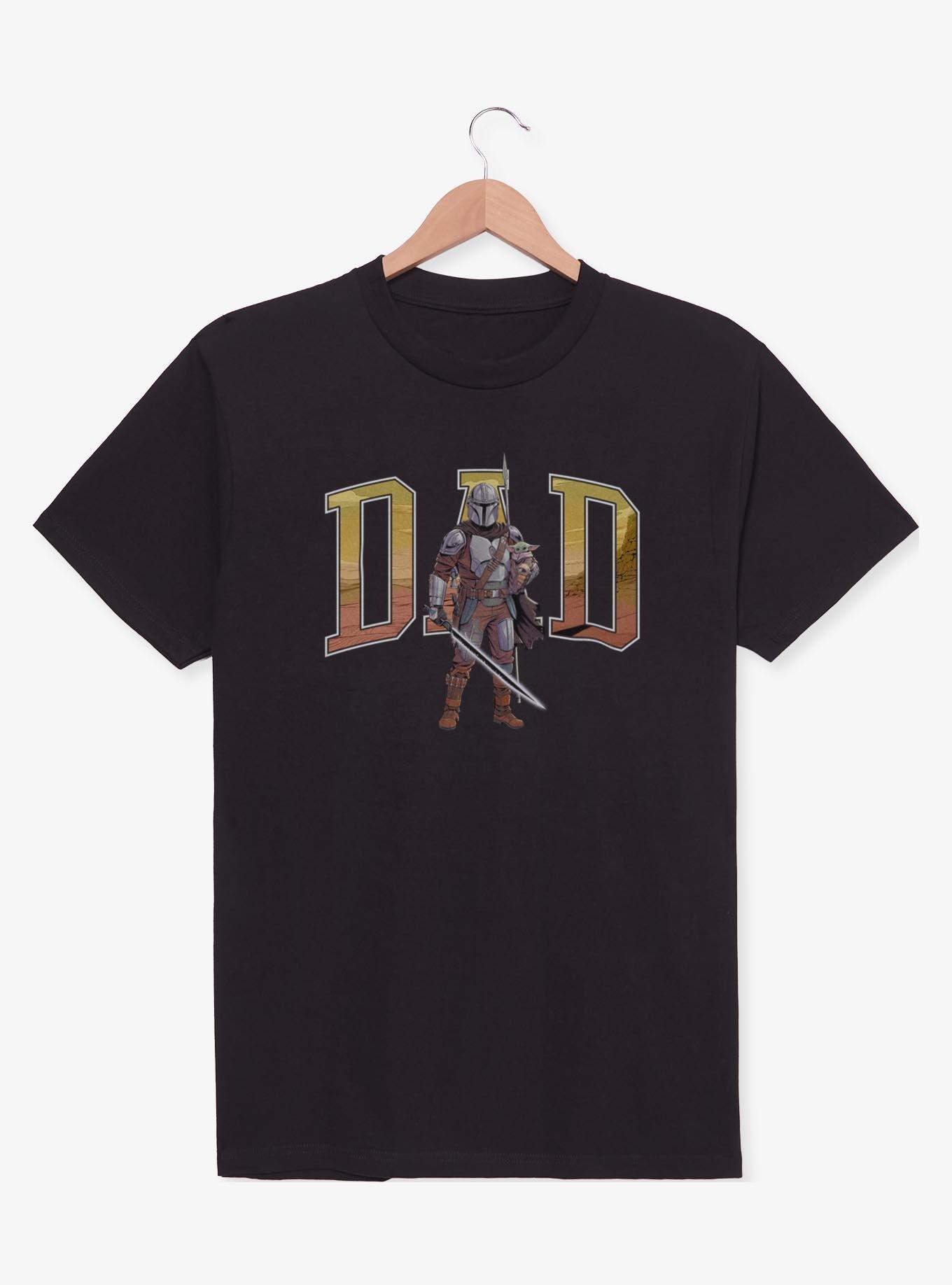 Star Wars The Mandalorian Dad Mando Collegiate T-Shirt