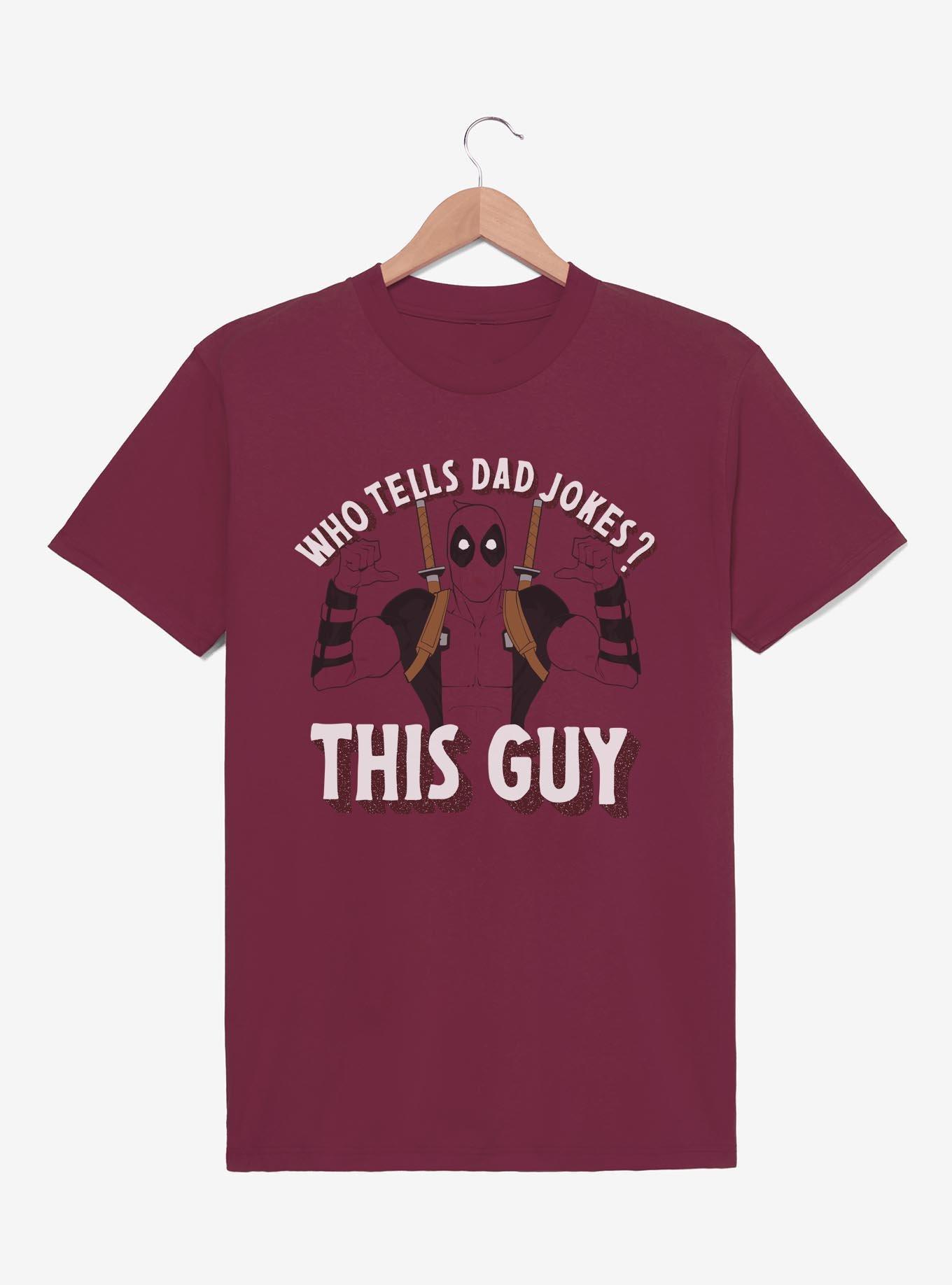 Marvel Deadpool Dad Jokes Guy T-Shirt, , hi-res