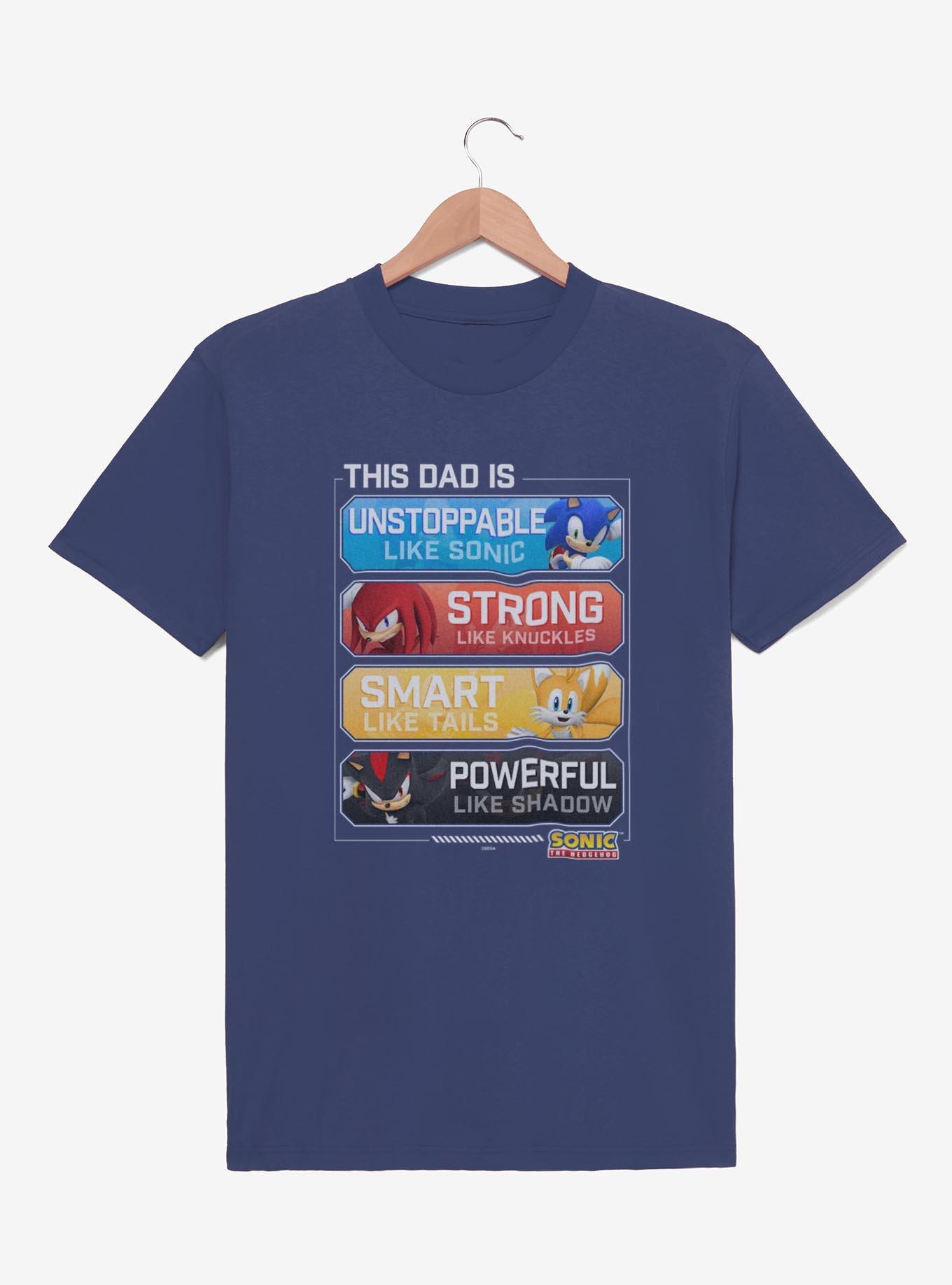 Sonic The Hedgehog My Dad Is Unstoppable T-Shirt, , hi-res