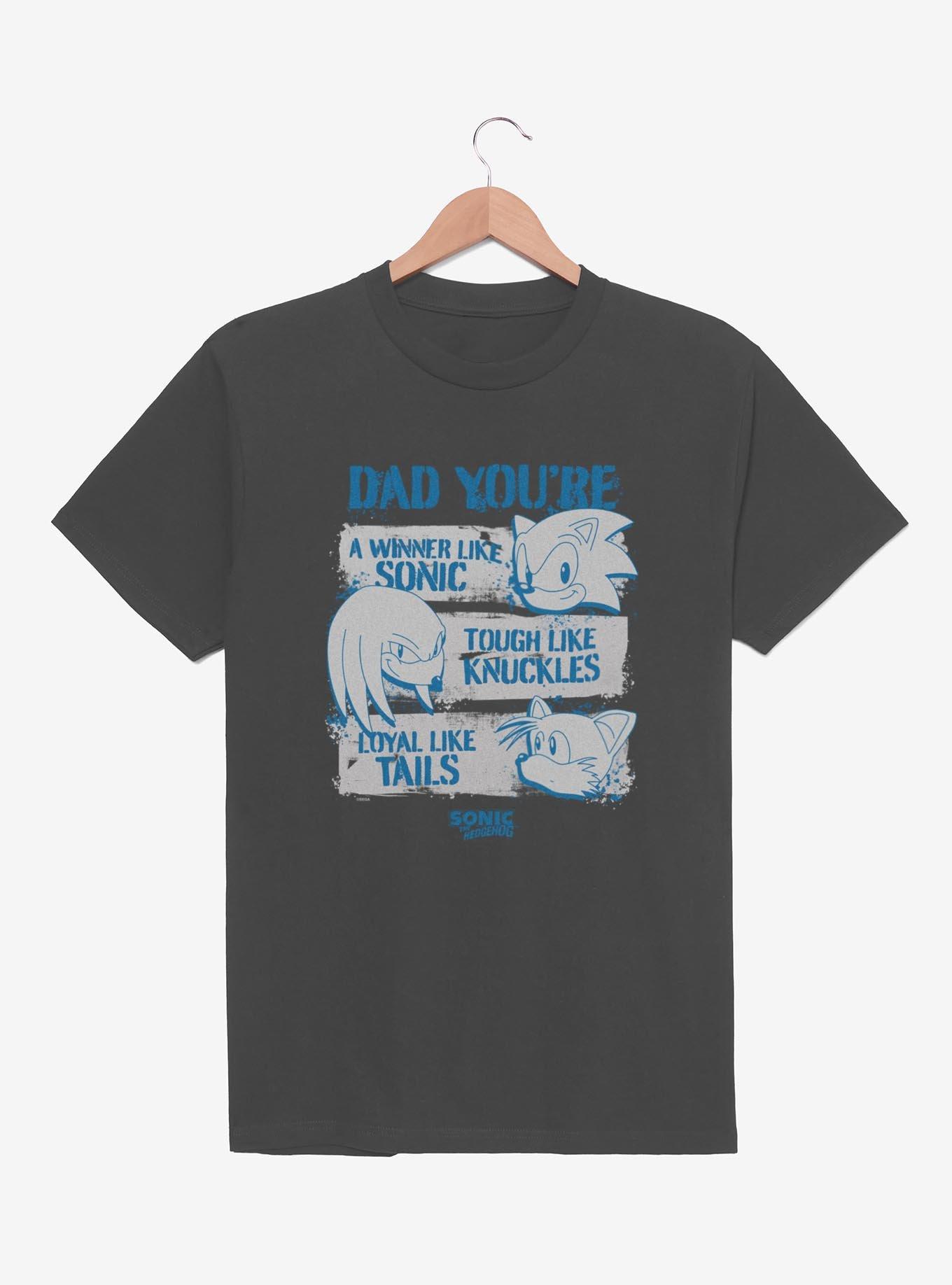 Sonic The Hedgehog Dad Attributes T-Shirt, , hi-res