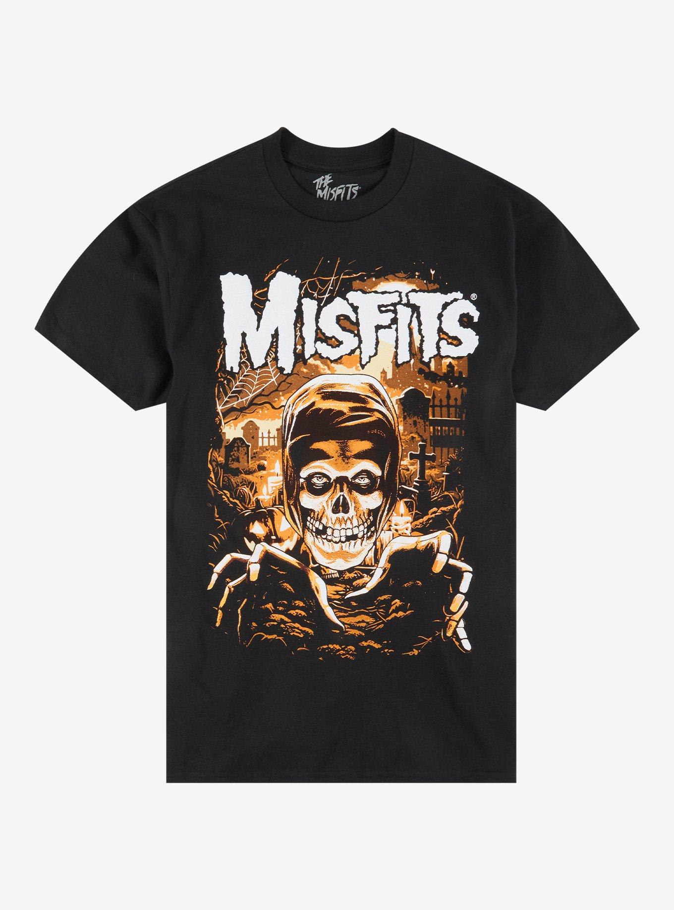 Misfits Crimson Ghost Graveyard T-Shirt, , hi-res