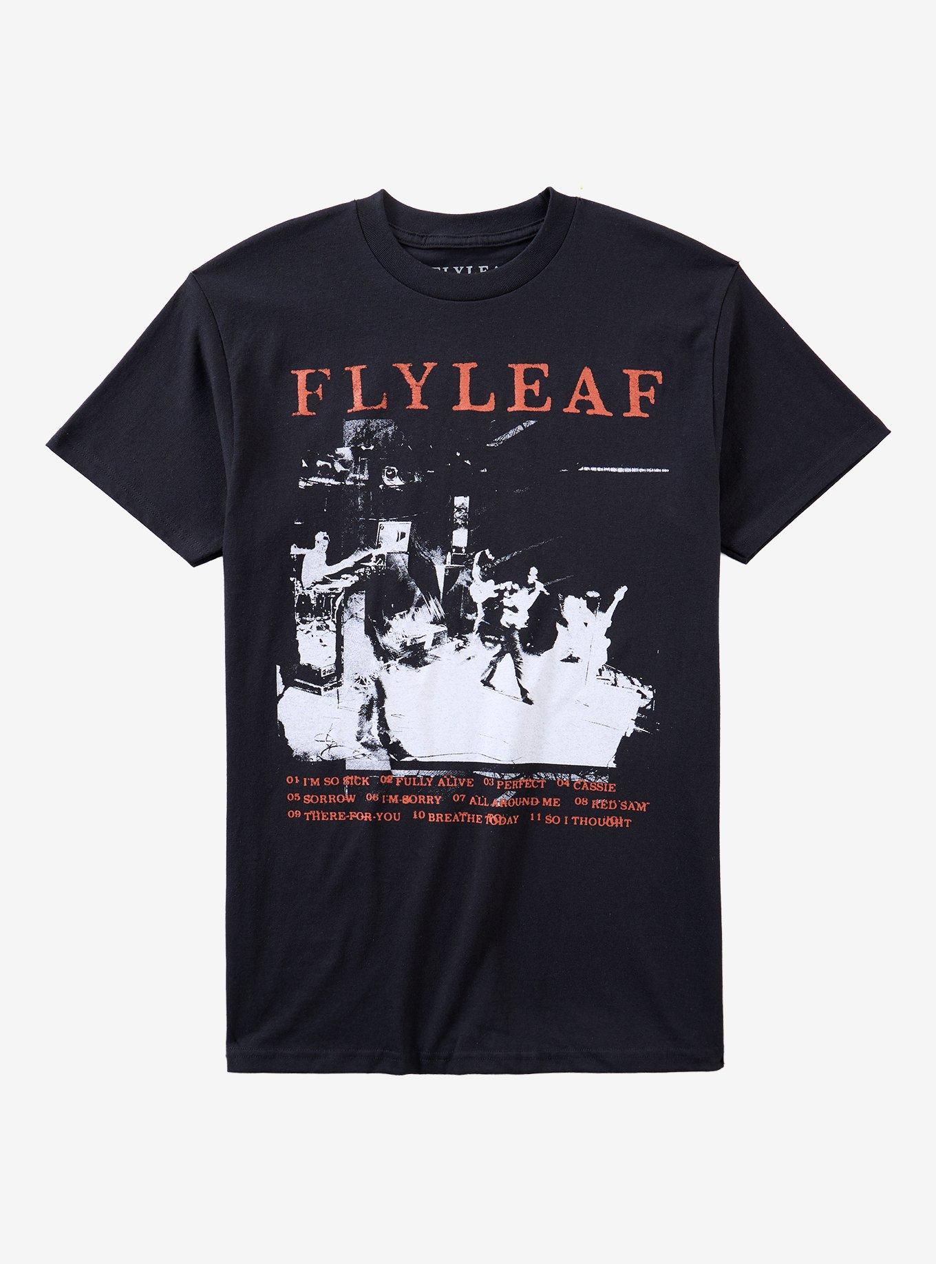 Flyleaf Live Tracklist T-Shirt, , hi-res