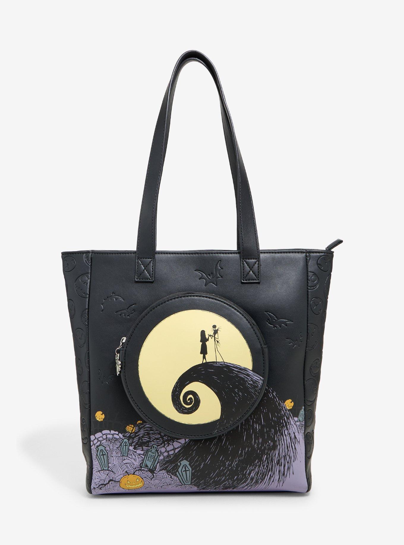 Her Universe The Nightmare Before Christmas Spiral Hill Tote Bag